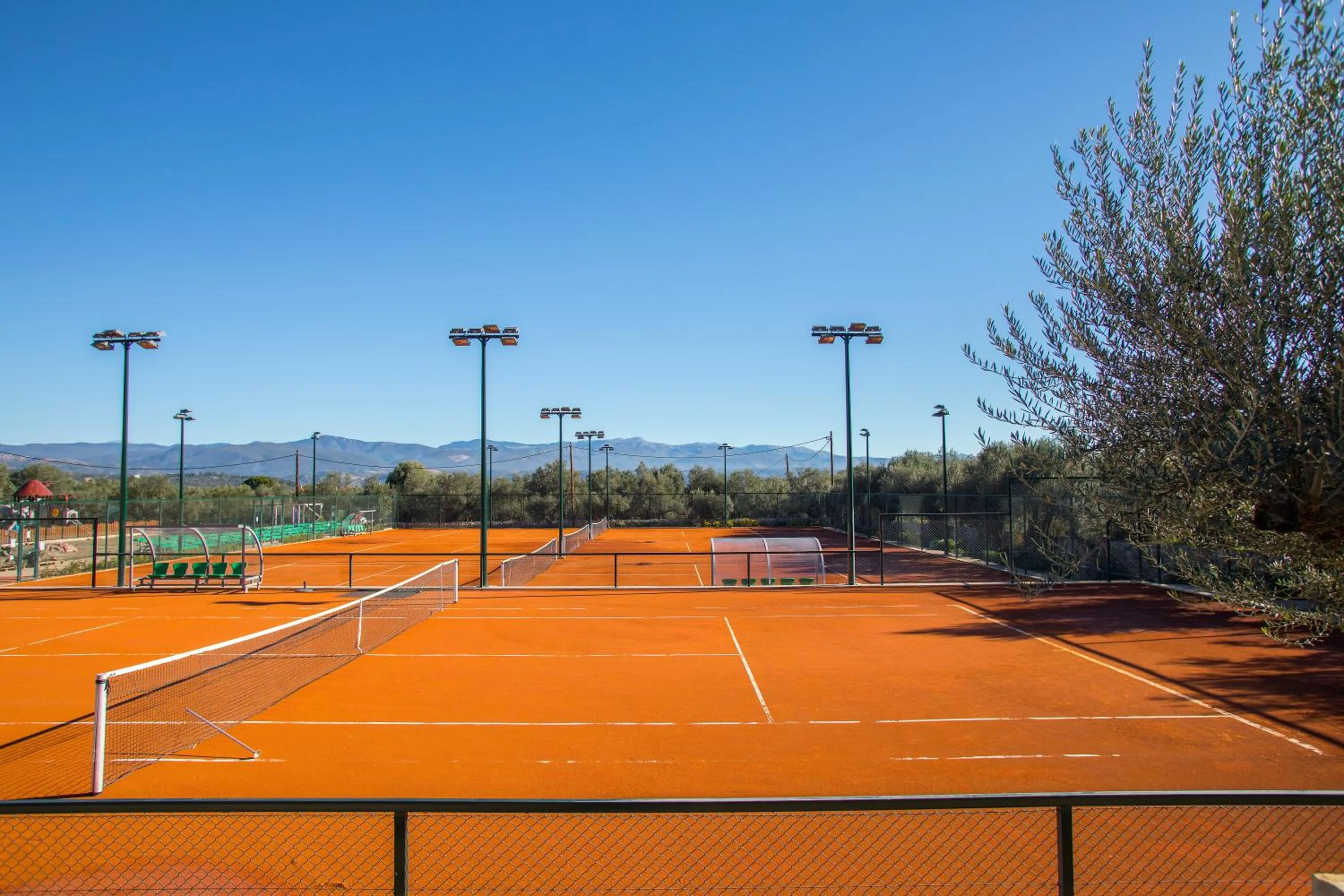 Tennis court in Mystras Grand Palace Resort & Spa