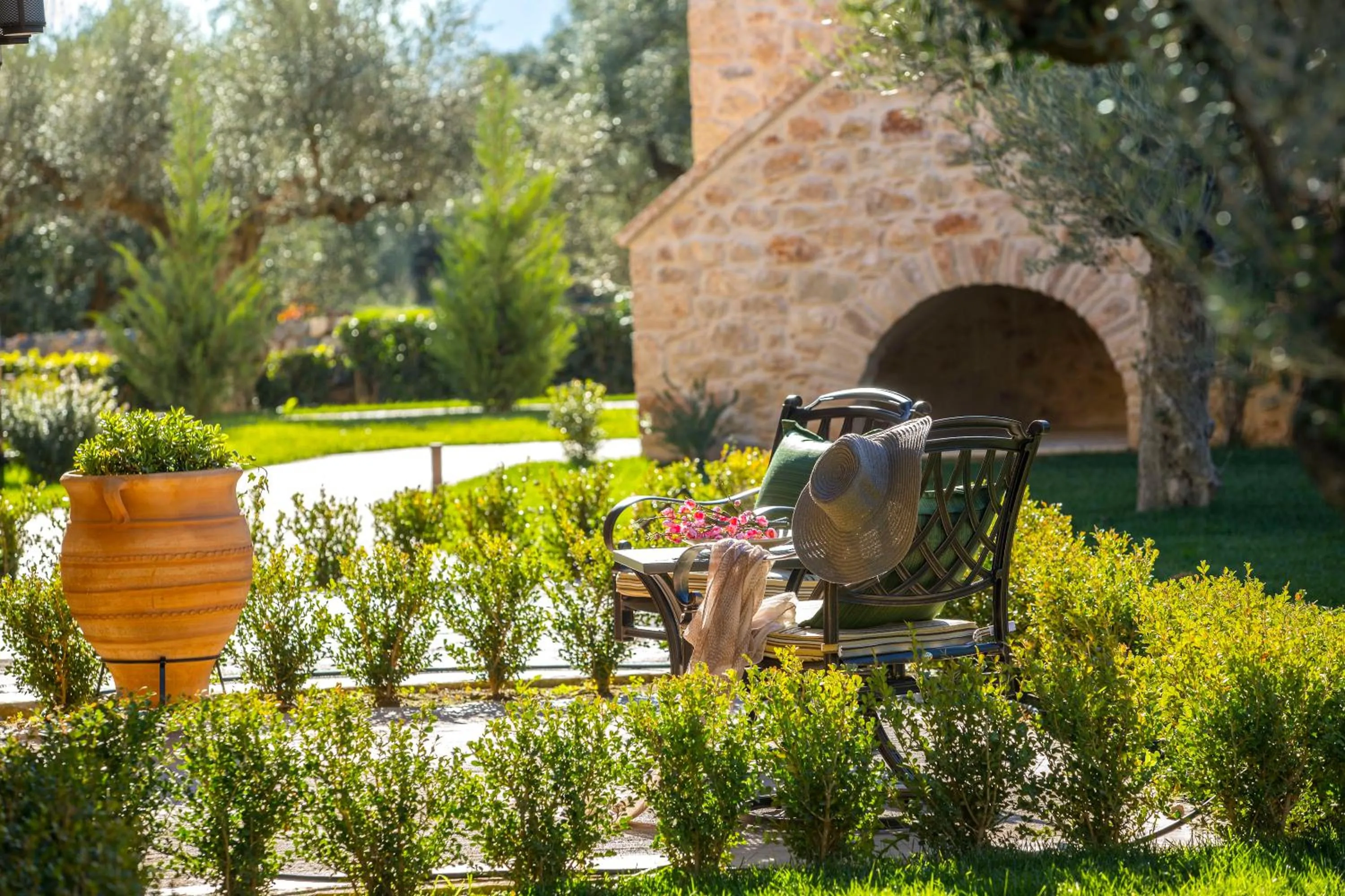 Garden in Mystras Grand Palace Resort & Spa