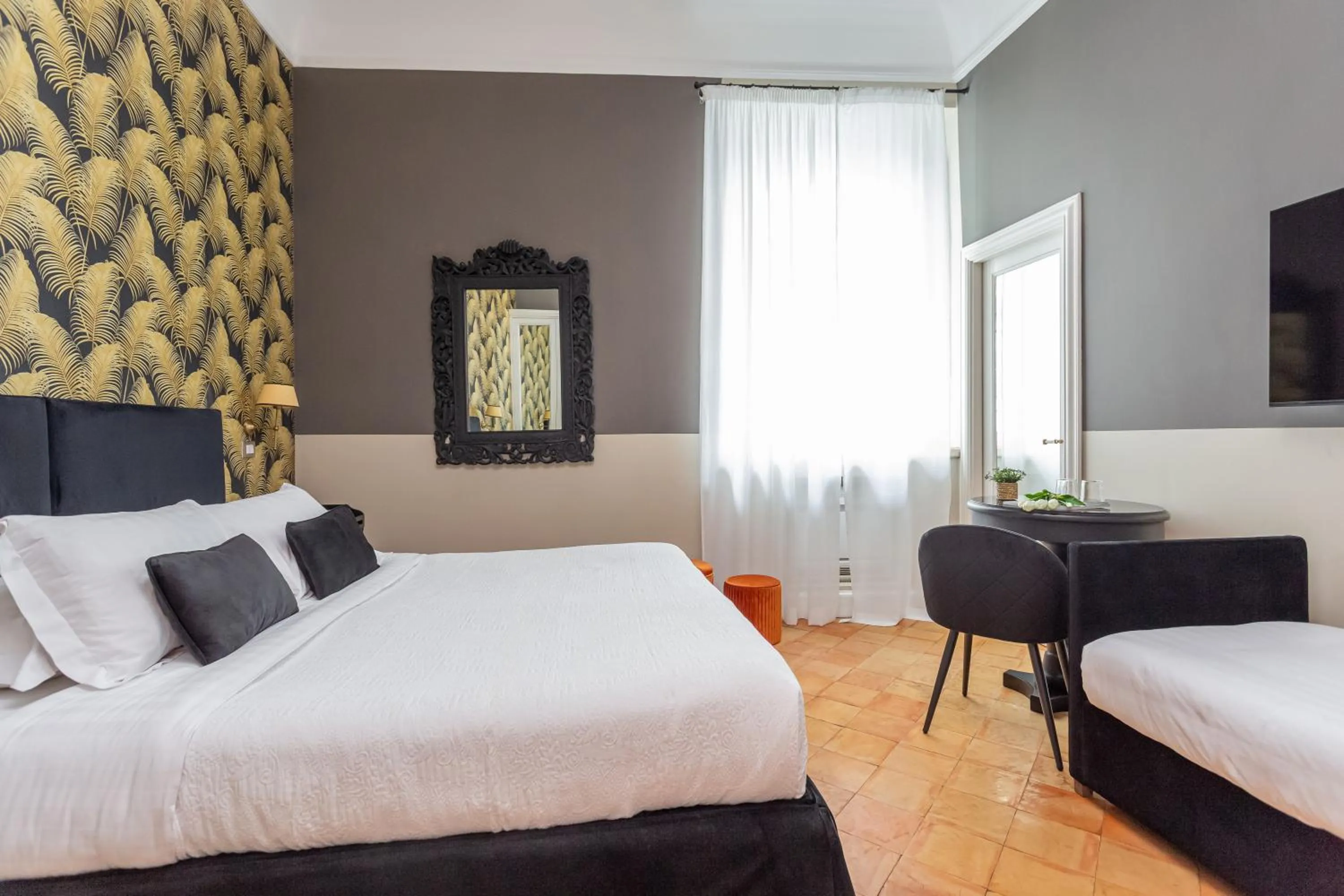 Photo of the whole room, Bed in Hotel Parrasio