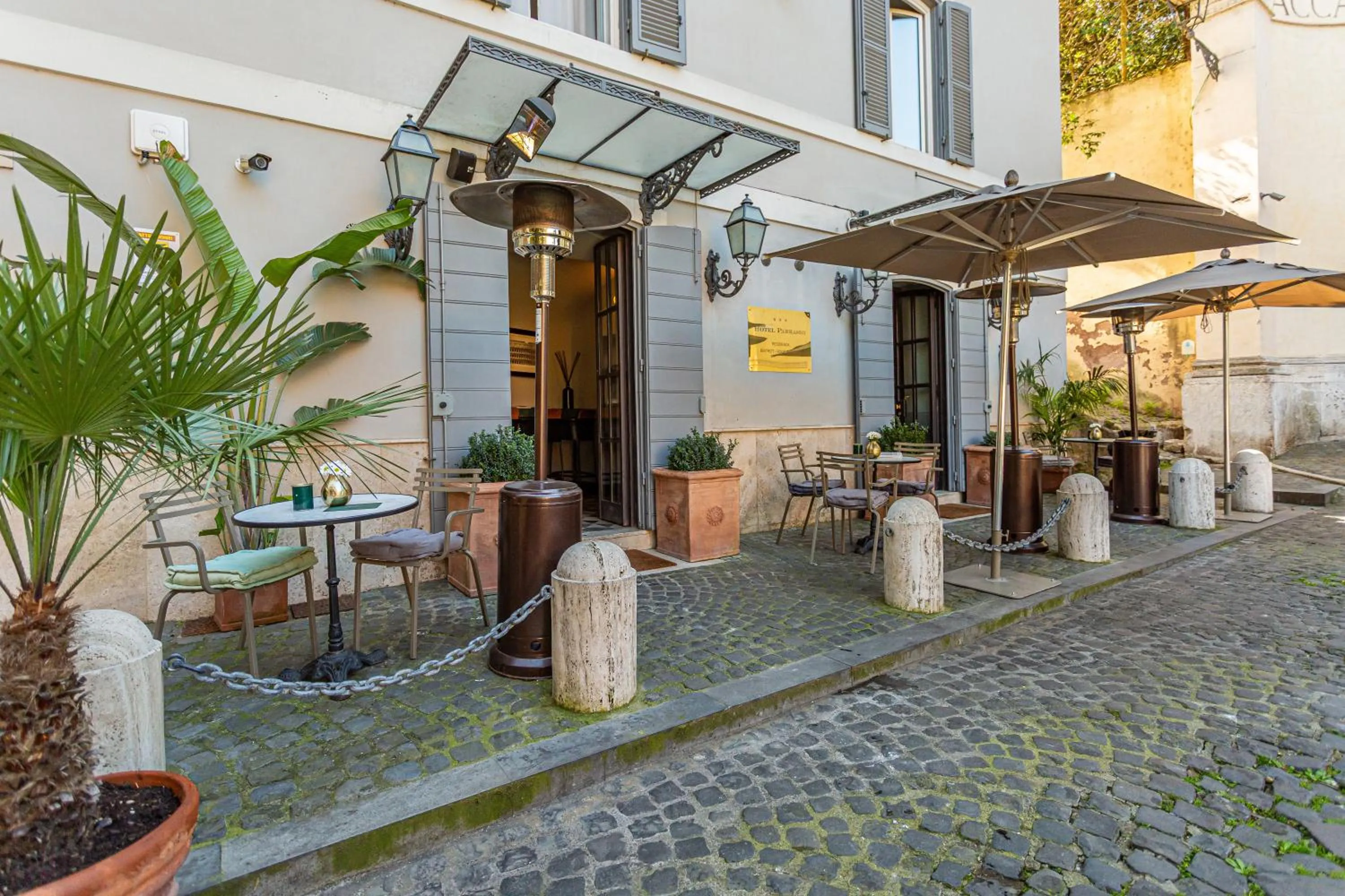 Facade/entrance in Hotel Parrasio