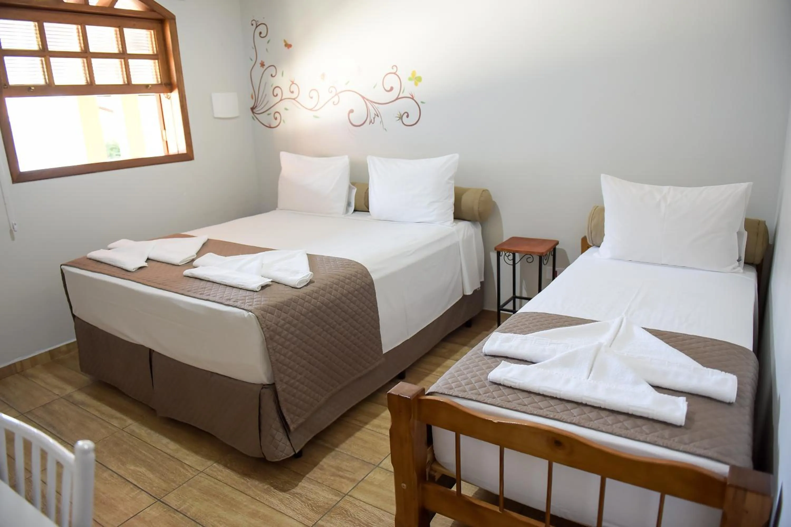 Bedroom, Bed in Recanto das Carpas