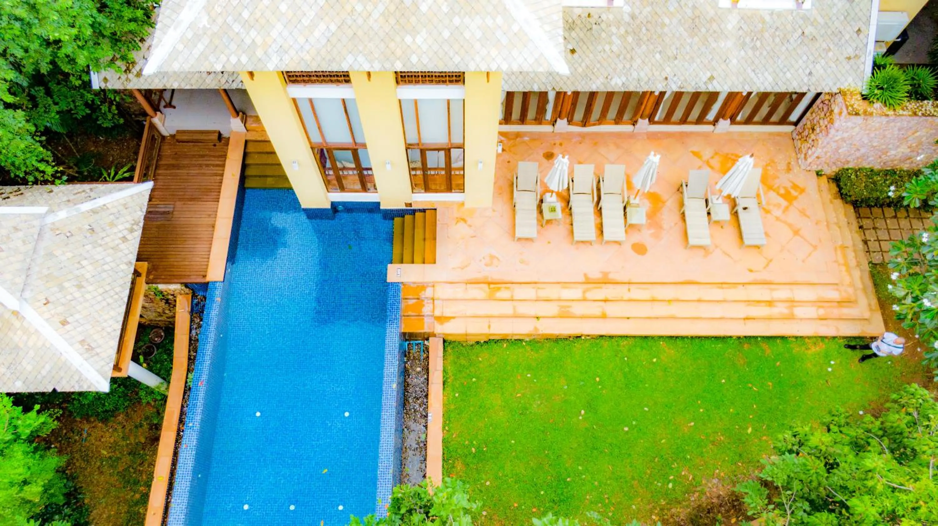 Bird's eye view in Pawanthorn Samui - SHA Plus