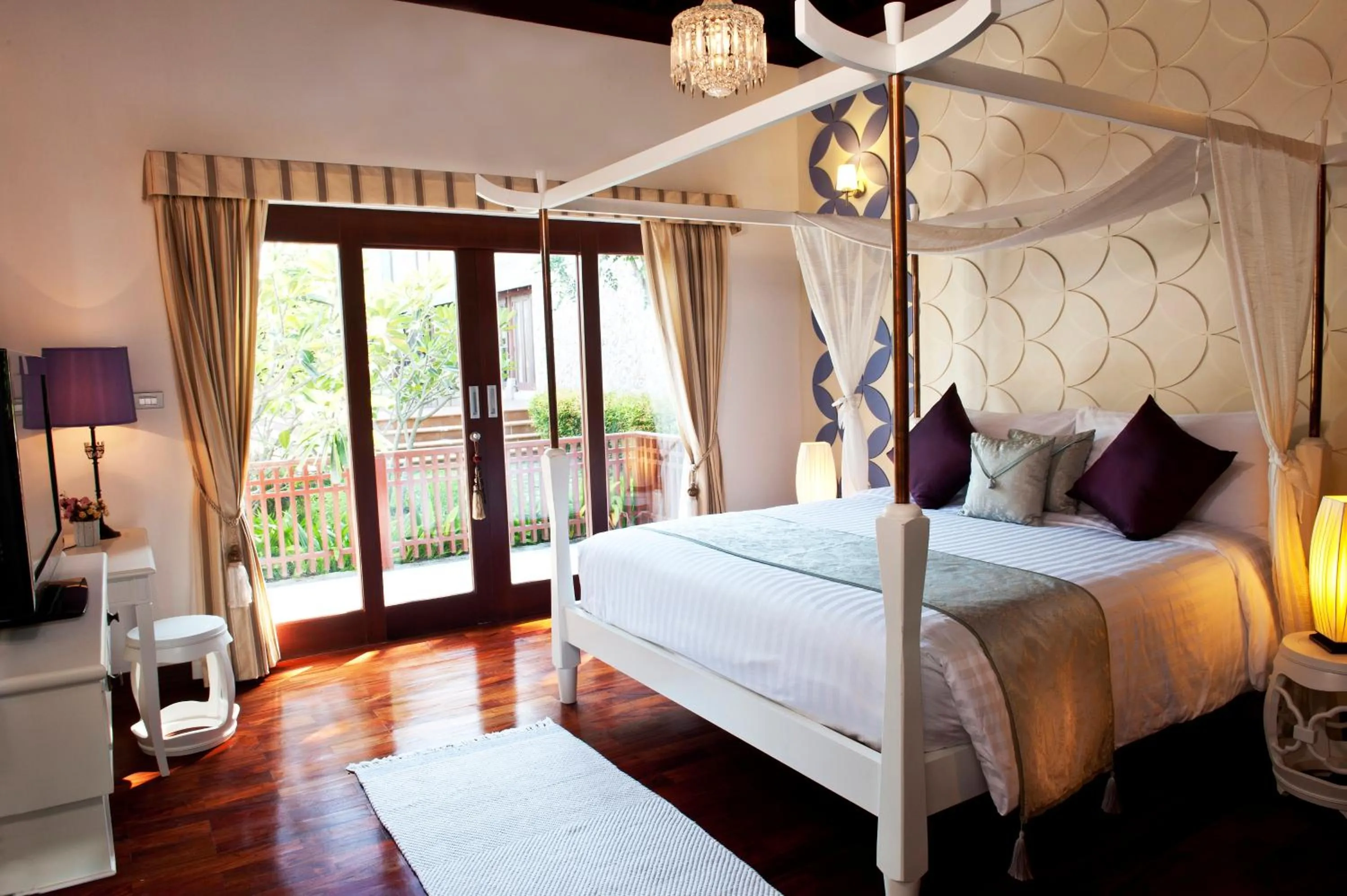 Bedroom, Bed in Pawanthorn Samui - SHA Plus