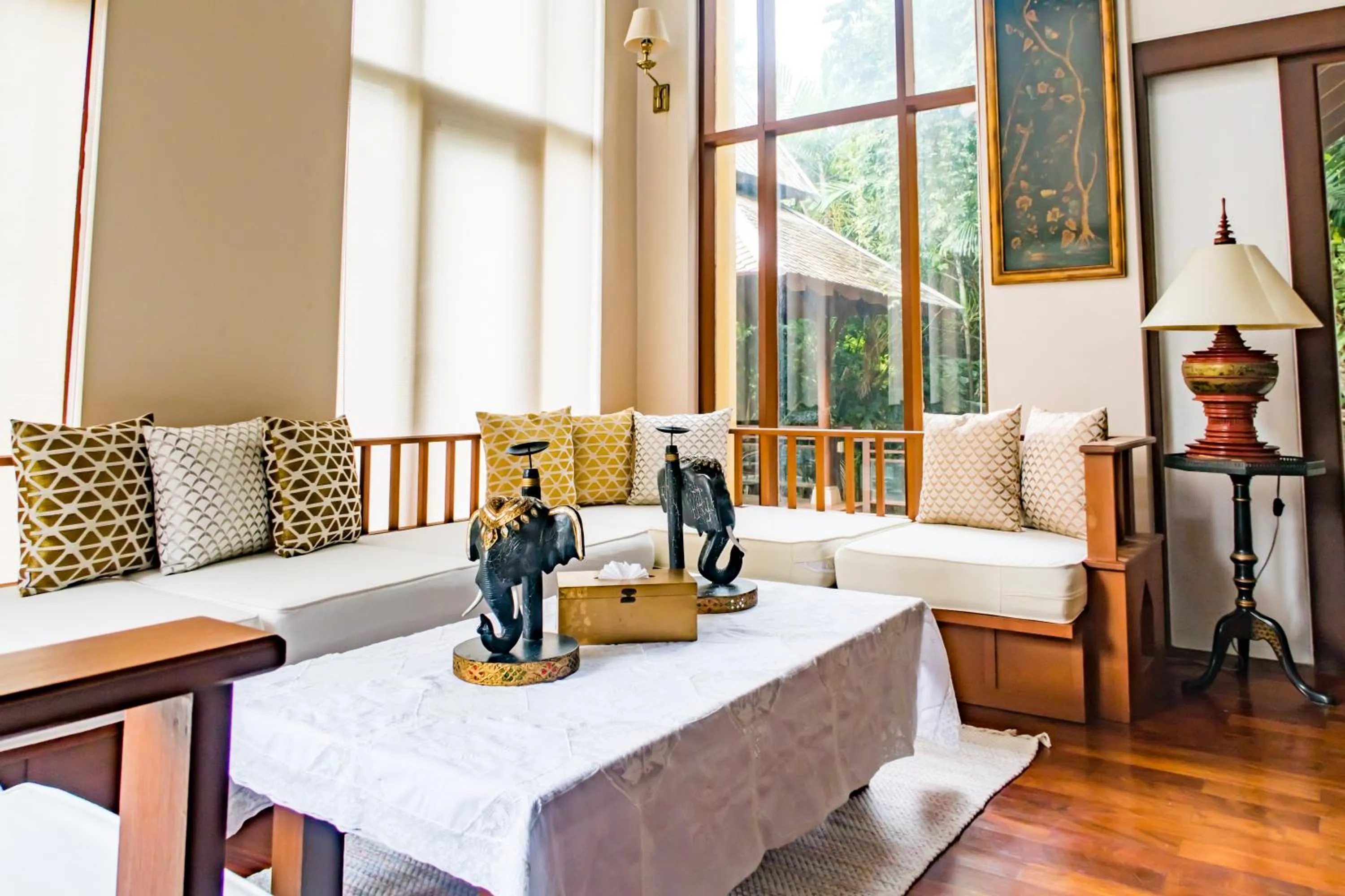 Living room in Pawanthorn Samui - SHA Plus