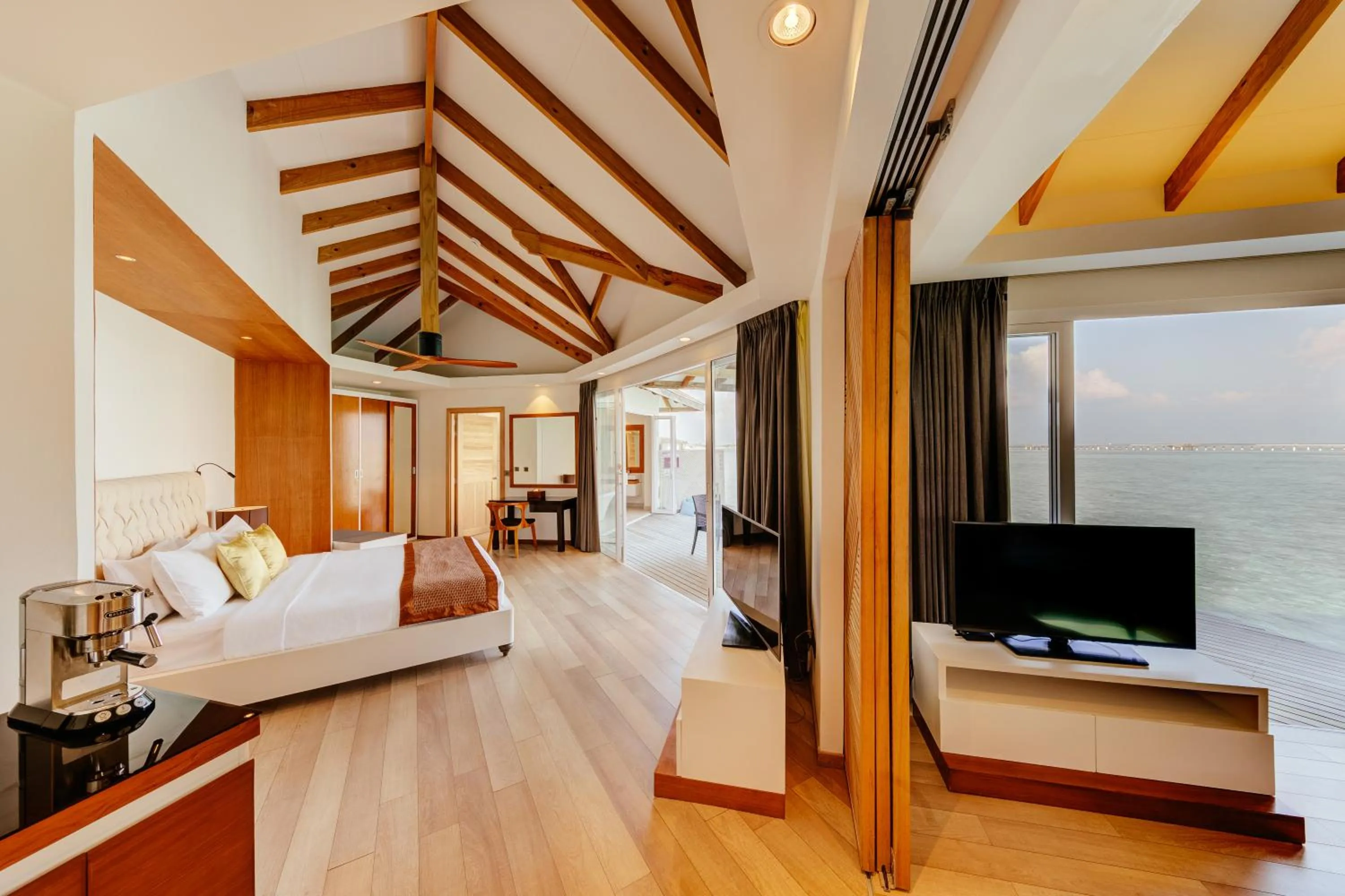 Photo of the whole room, Bed in Cinnamon Dhonveli Maldives - Free One-Way Speedboat and 02 Kids Under 12 Stay & Dine Free