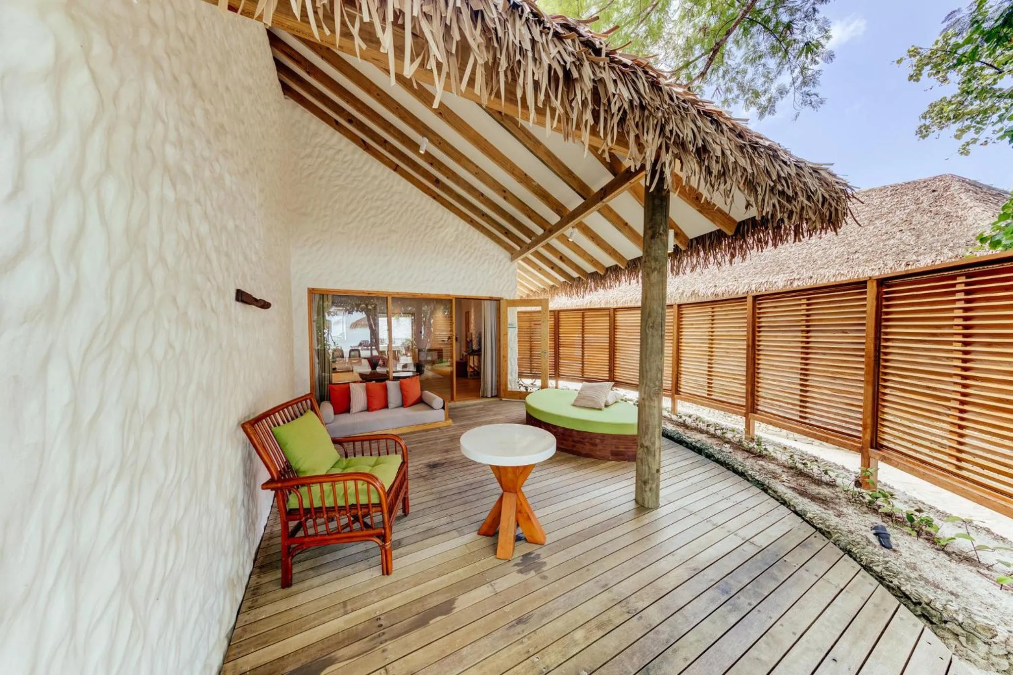 Balcony/Terrace in Cinnamon Dhonveli Maldives - Free One-Way Speedboat and 02 Kids Under 12 Stay & Dine Free