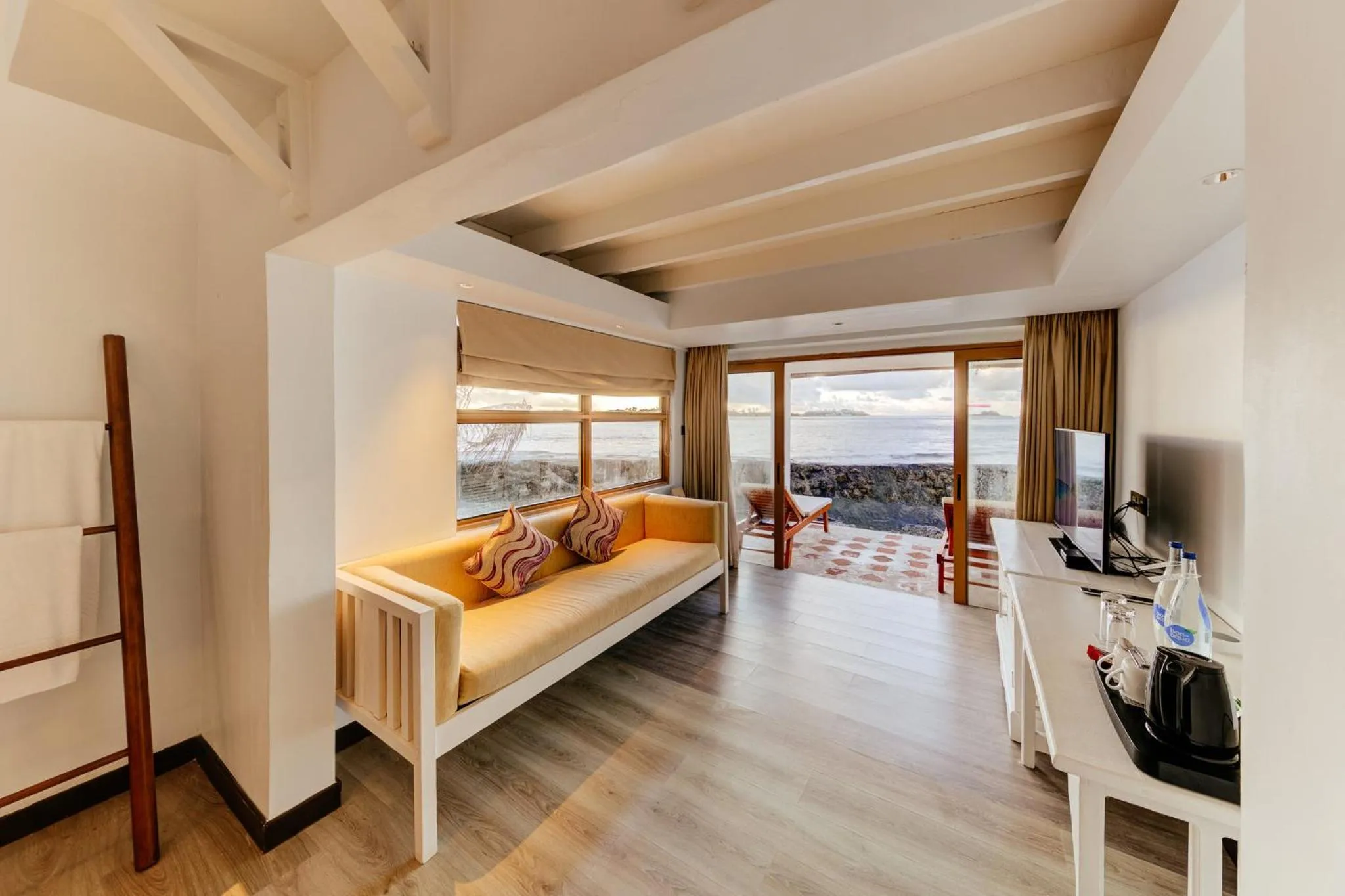 Living room, Bed in Cinnamon Dhonveli Maldives - Free One-Way Speedboat and 02 Kids Under 12 Stay & Dine Free