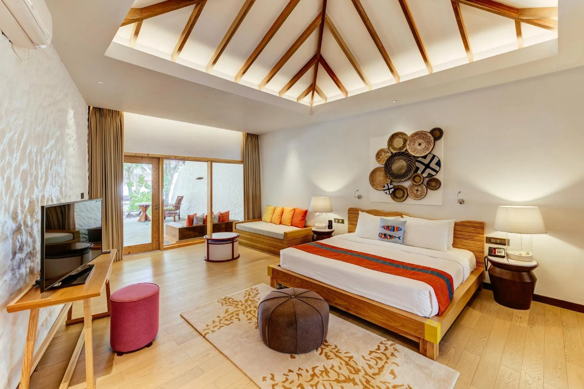 Bedroom, Bed in Cinnamon Dhonveli Maldives