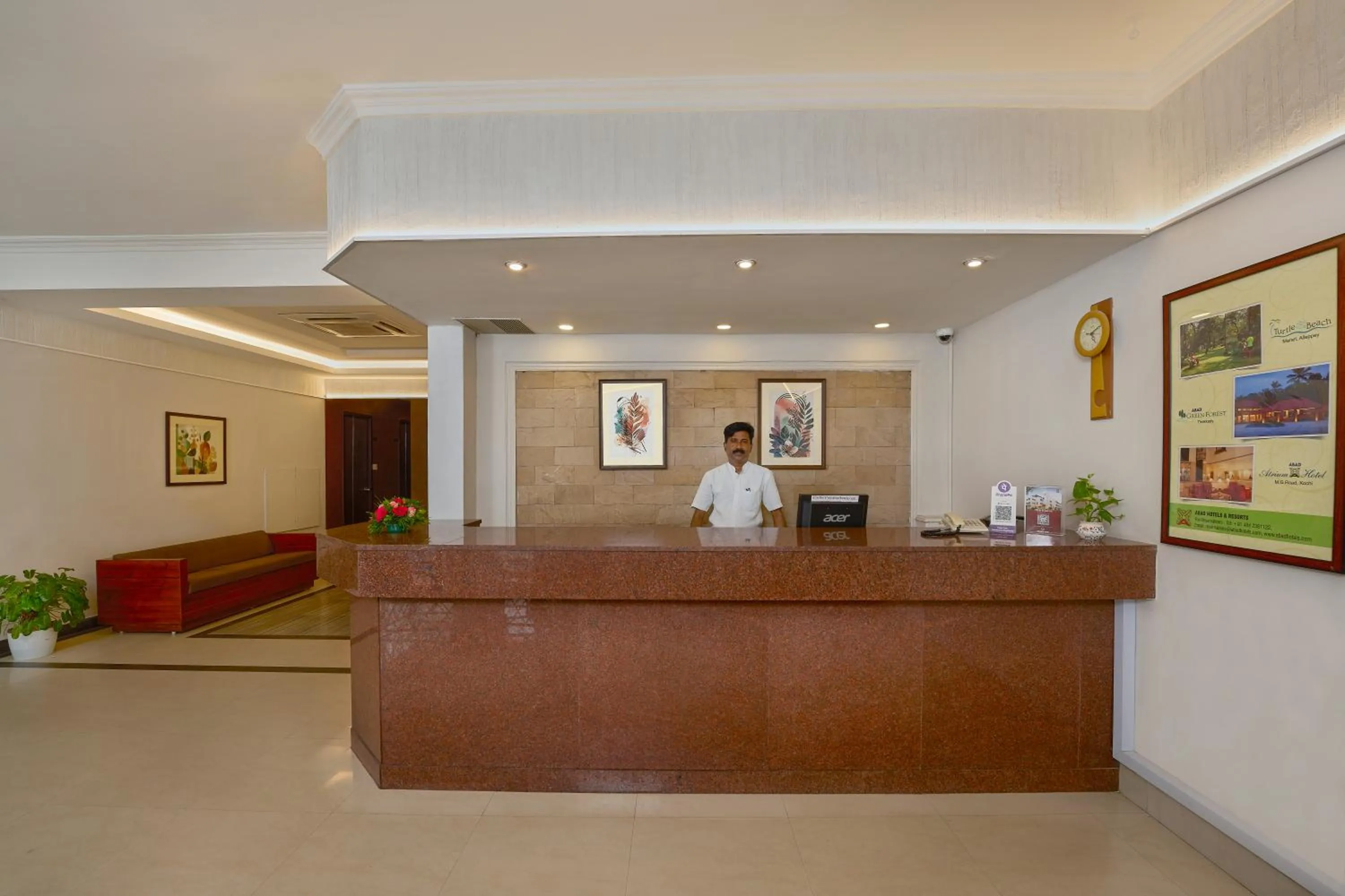 Lobby or reception in Abad Fort