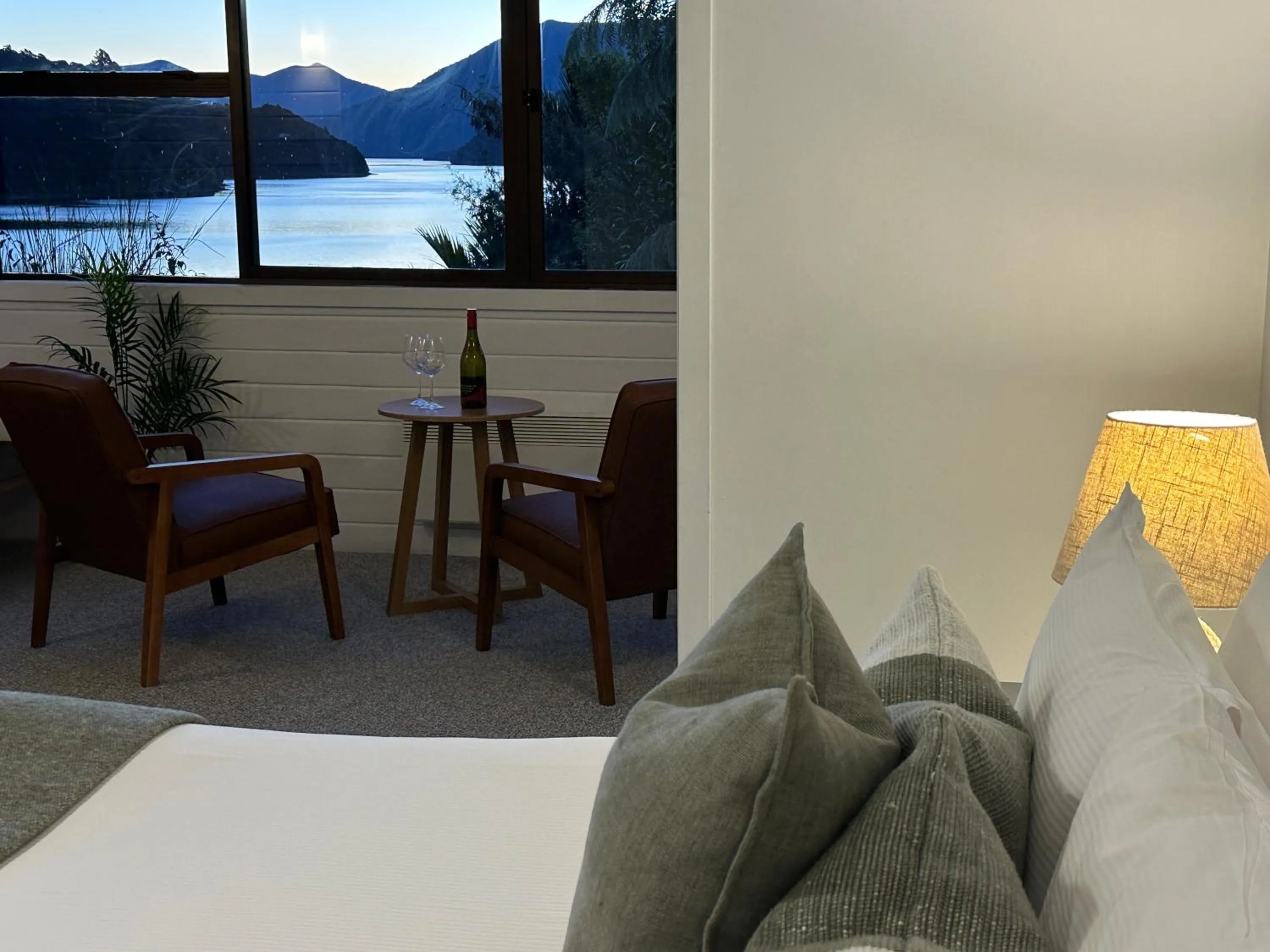 Bed in The Portage Resort