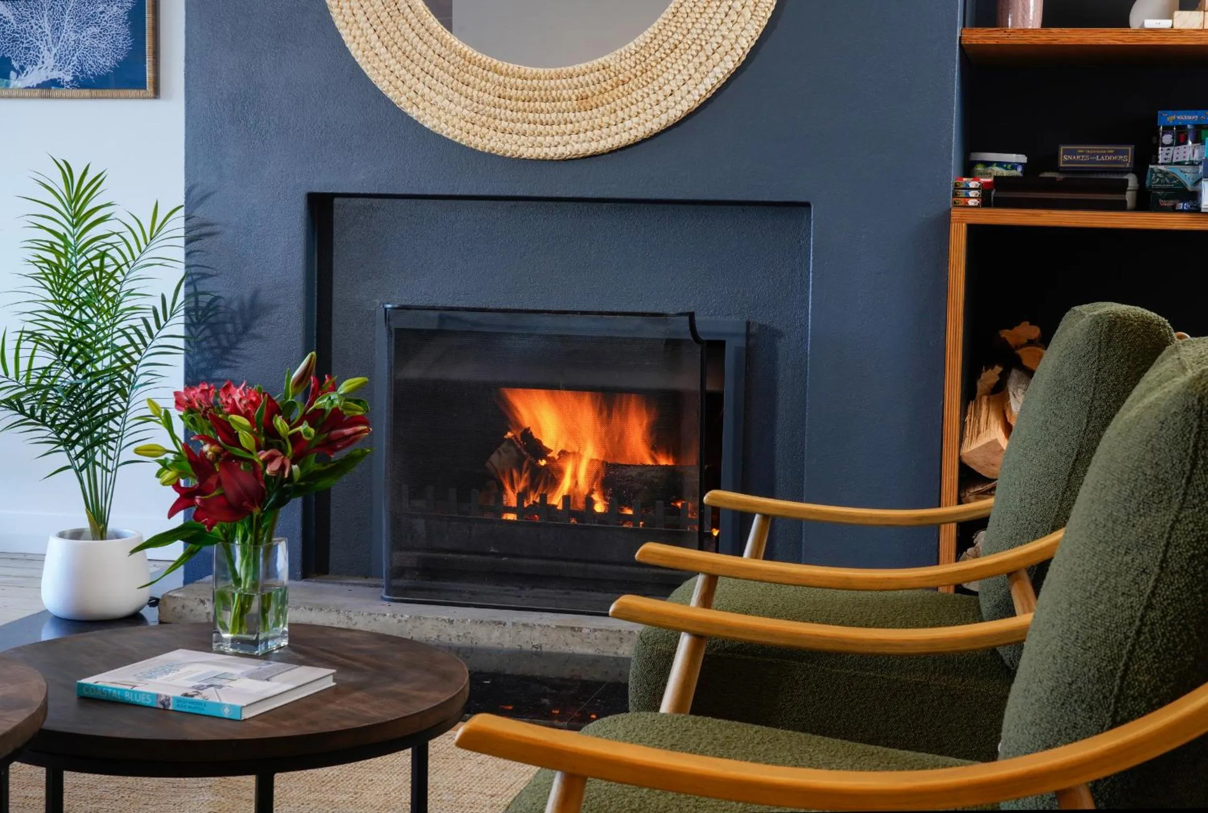 Seating area in The Portage Resort