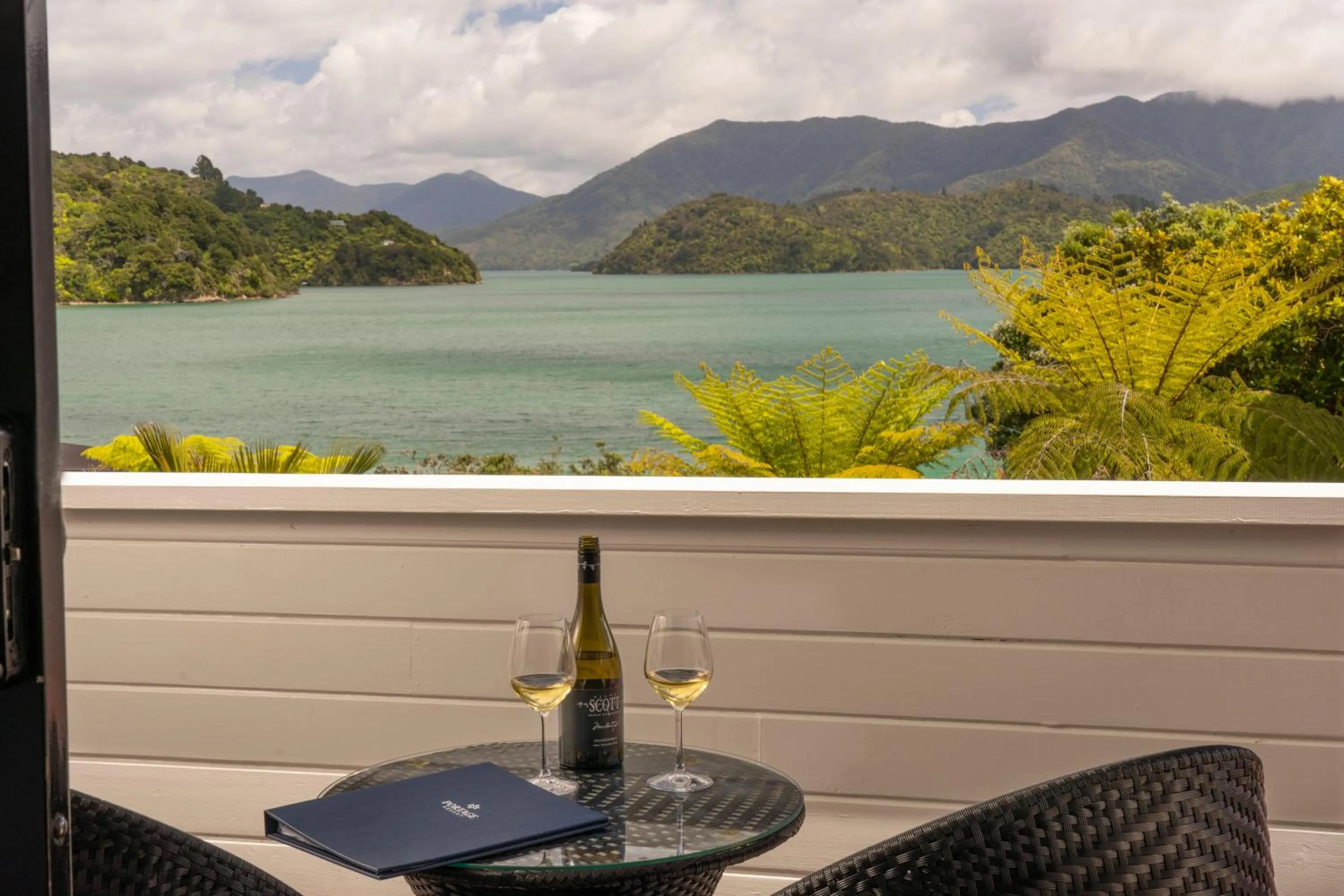 Patio in The Portage Resort