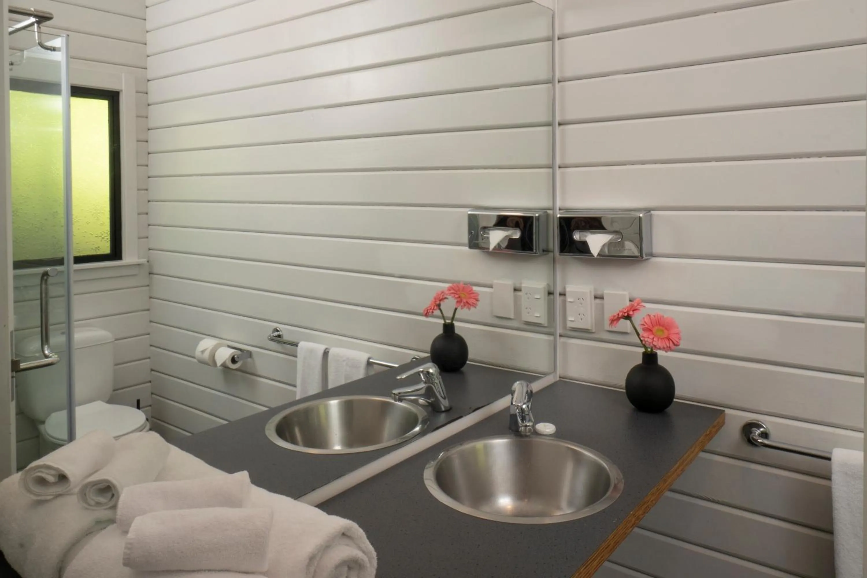 Bathroom in The Portage Resort