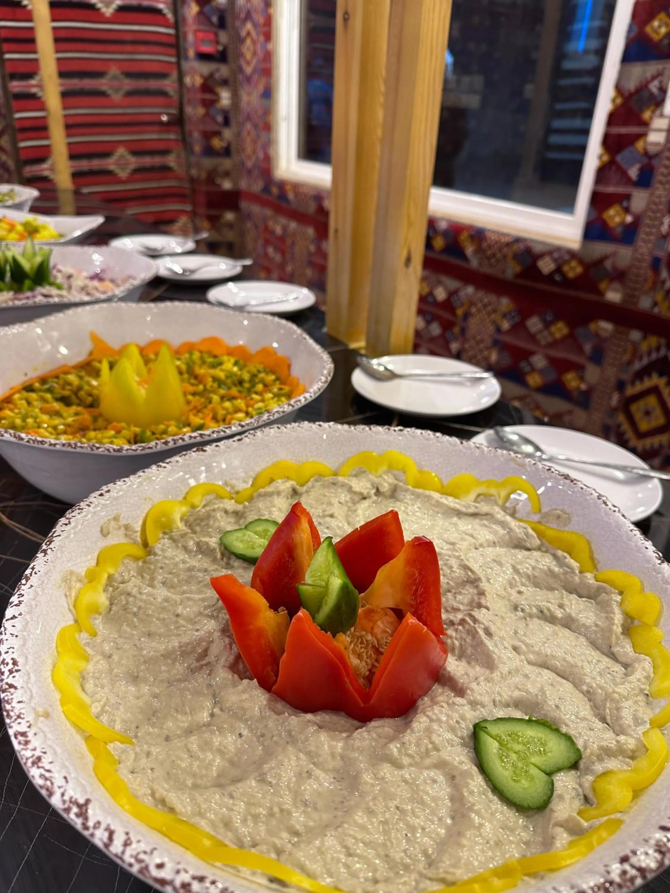Food in Hasan Zawaideh Camp