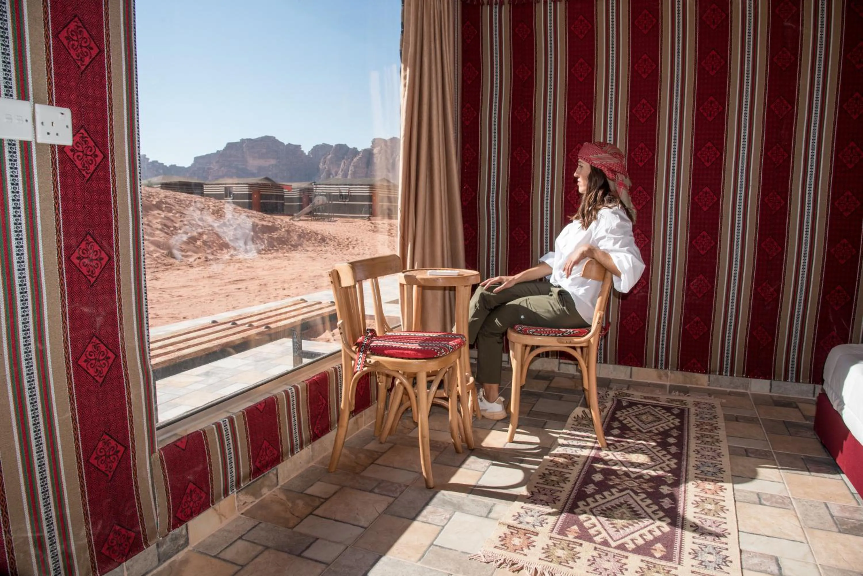 View (from property/room) in Hasan Zawaideh Camp