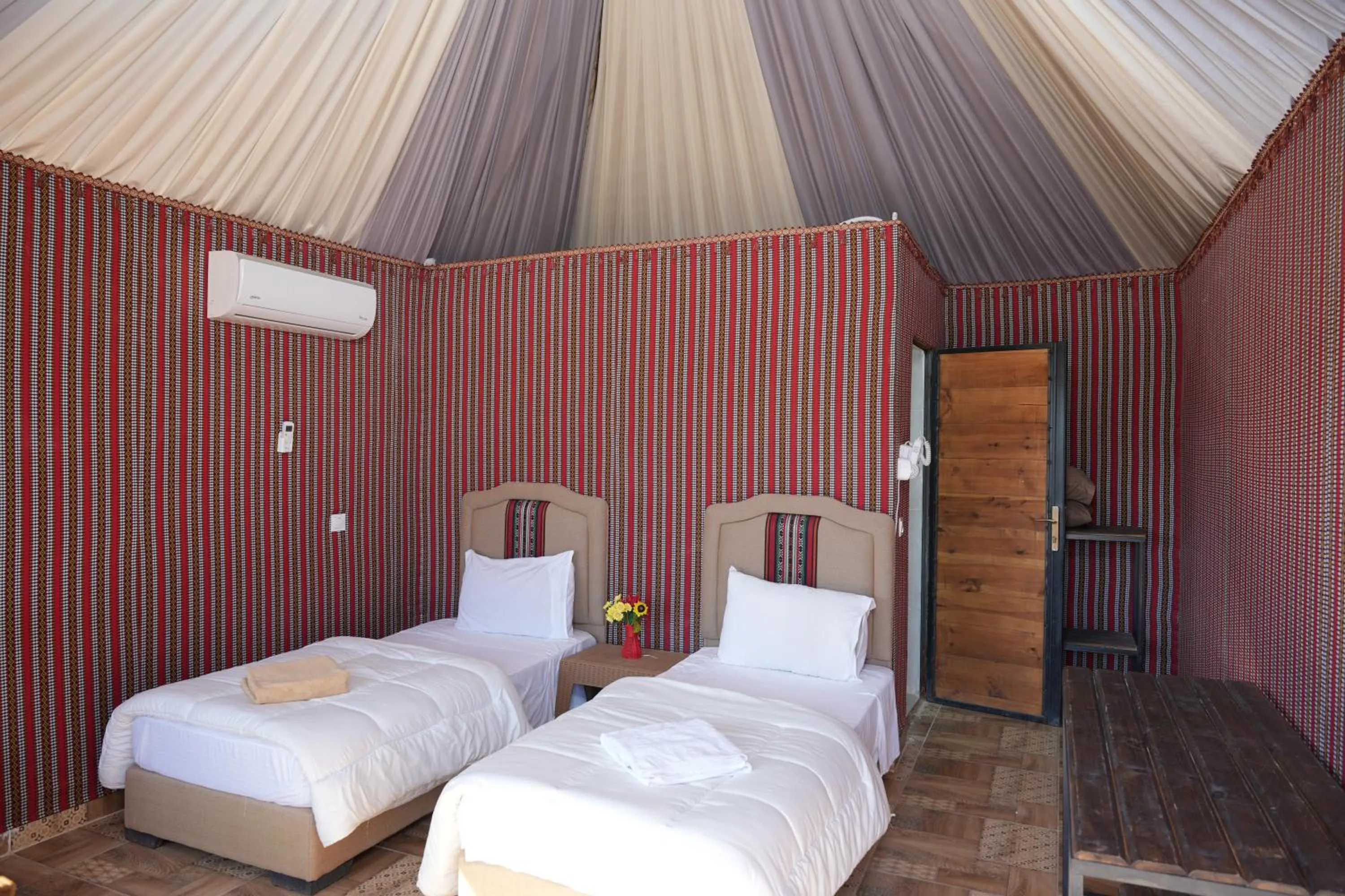 Bed in Hasan Zawaideh Camp