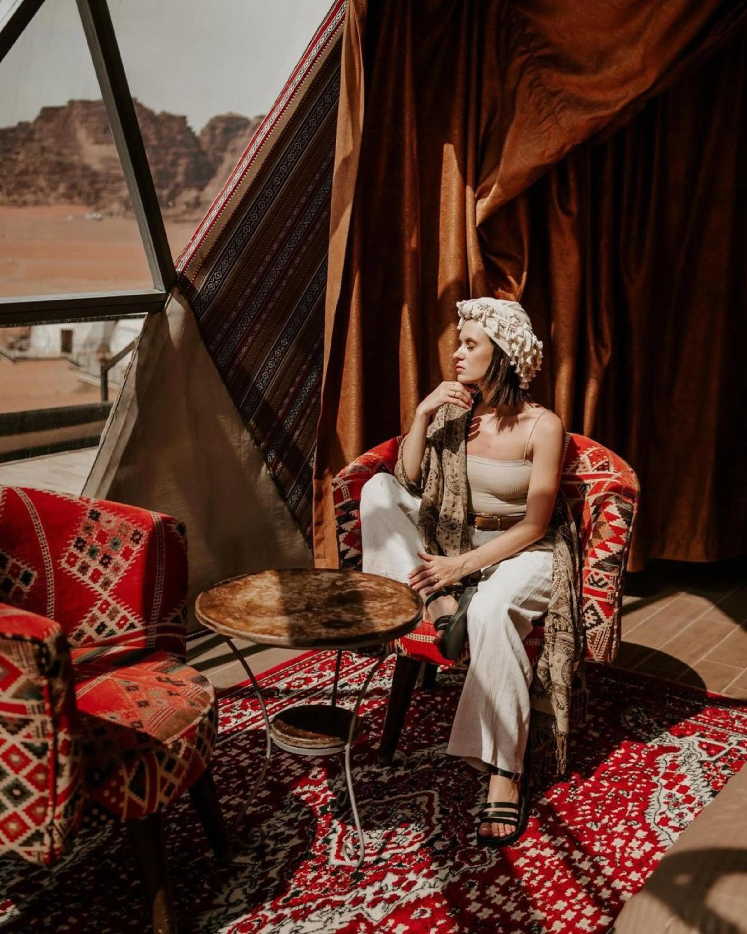 Bedroom in Hasan Zawaideh Camp