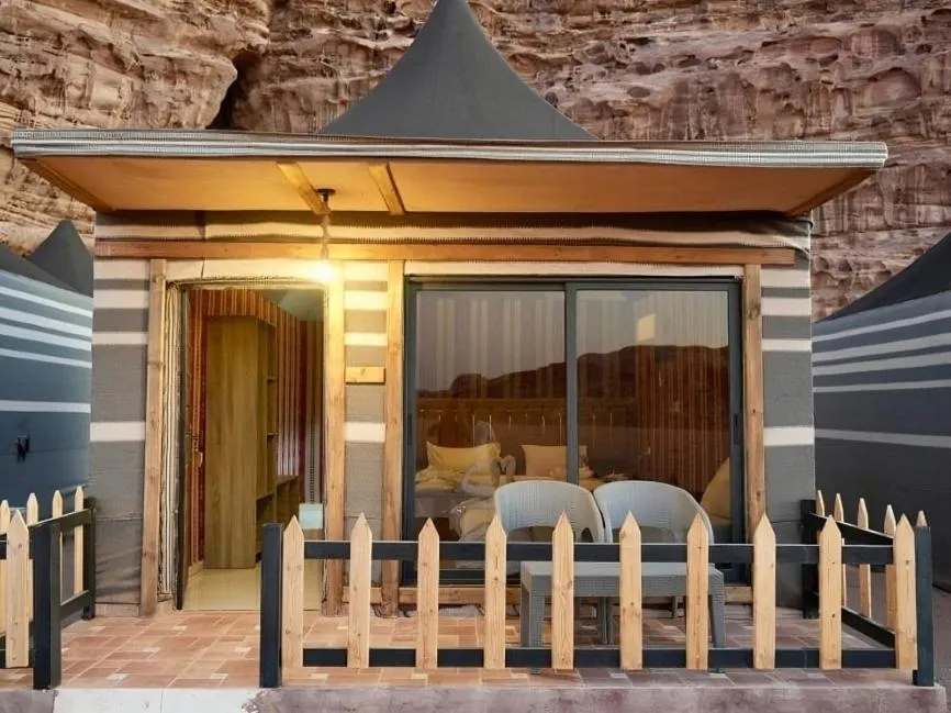 Patio in Hasan Zawaideh Camp