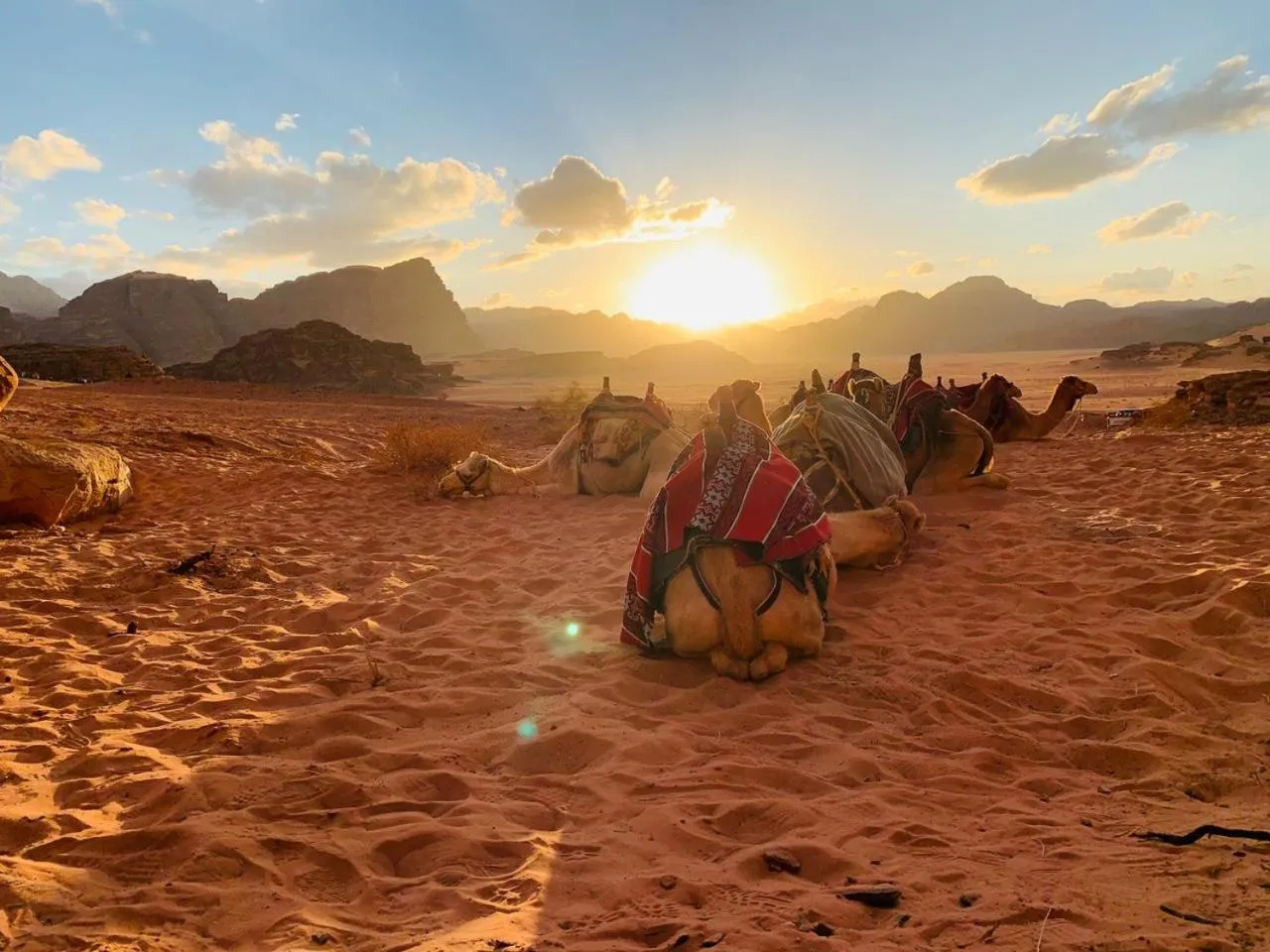 Natural landscape in Hasan Zawaideh Camp