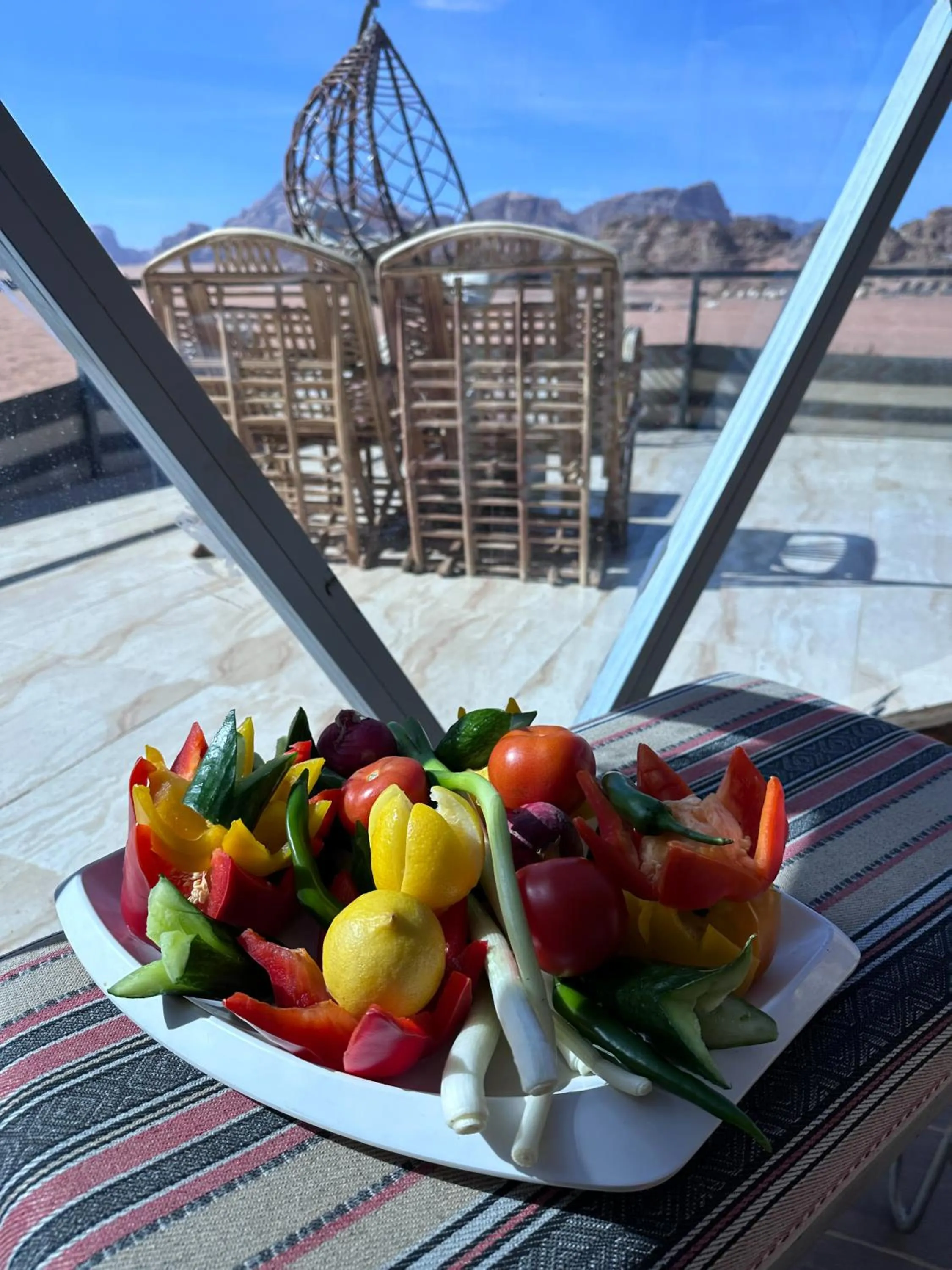 View (from property/room) in Hasan Zawaideh Camp