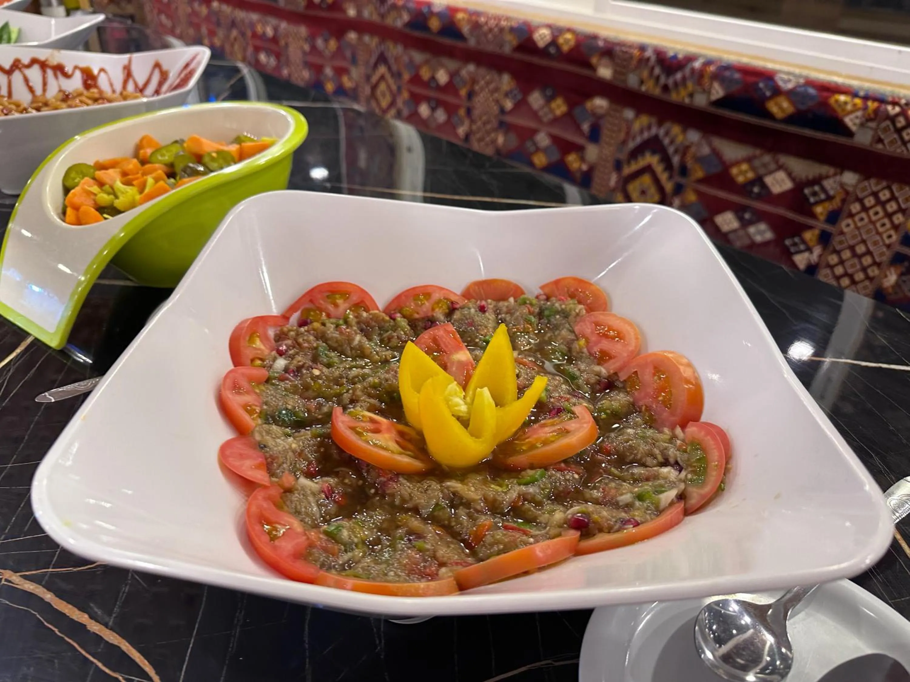 Food and drinks in Hasan Zawaideh Camp