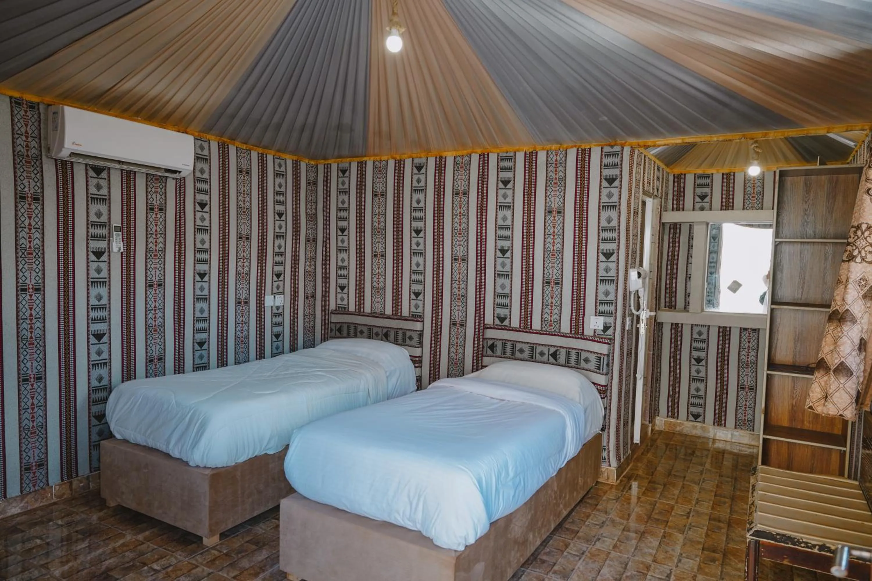 Bed in Hasan Zawaideh Camp