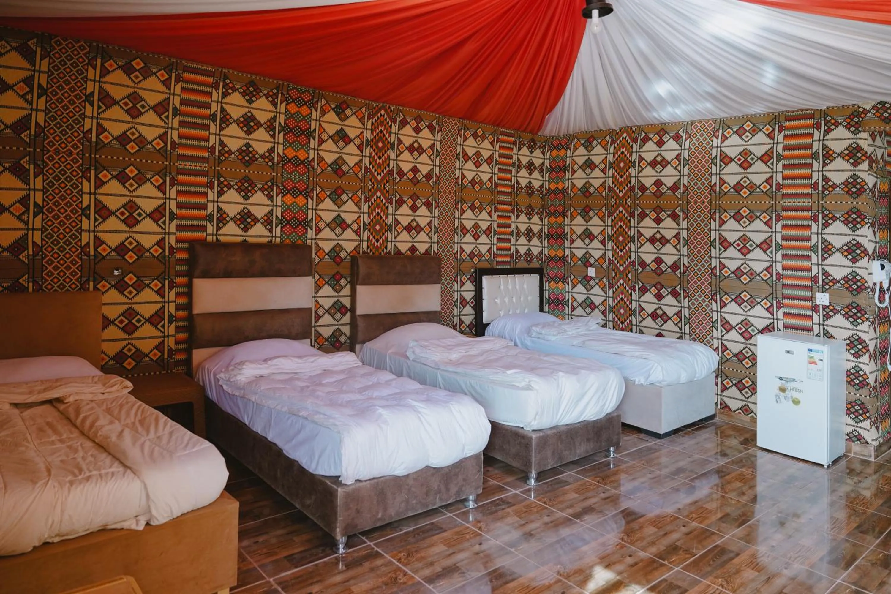 Bed in Hasan Zawaideh Camp
