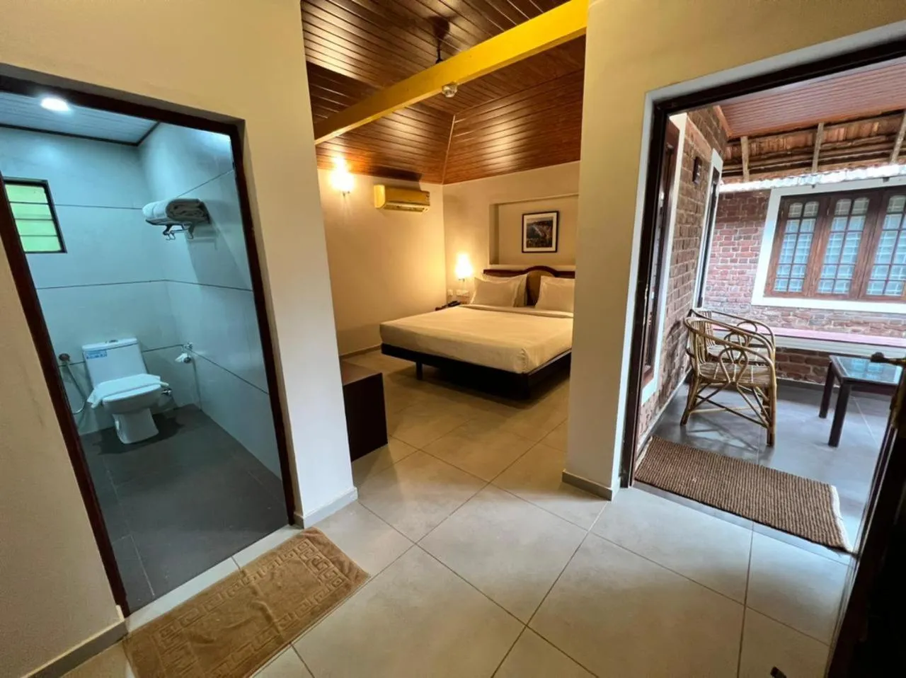 Photo of the whole room, Bed in Abad Harmonia Ayurvedic Beach Resort