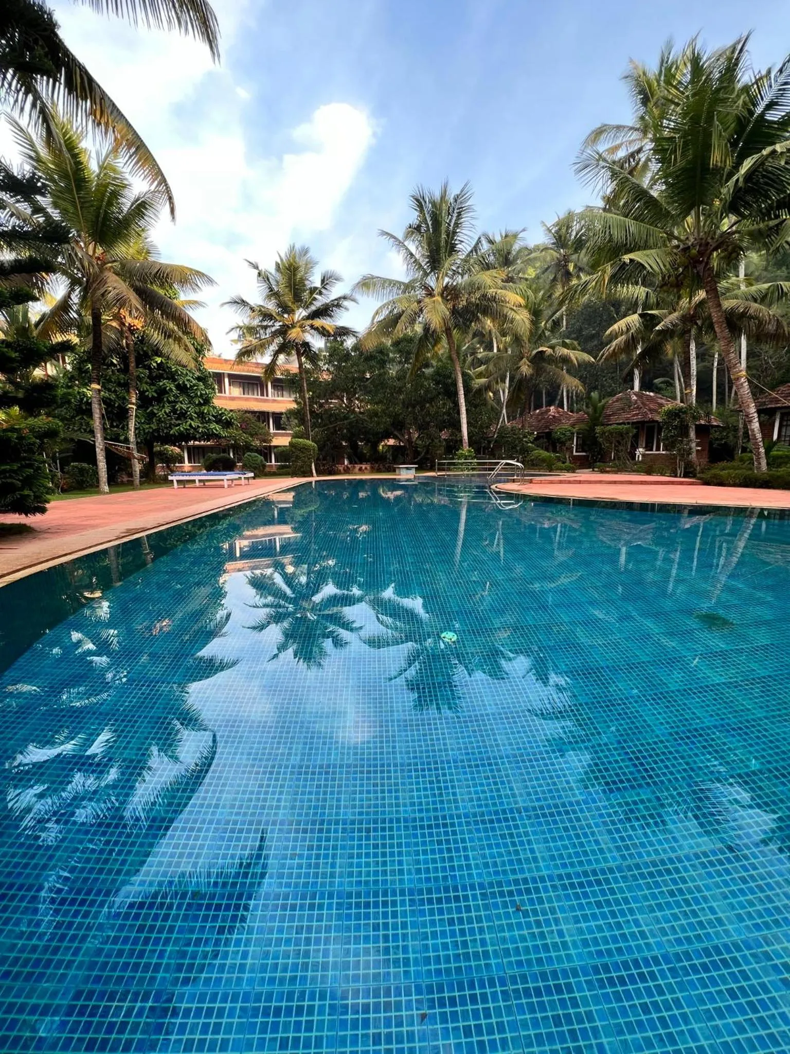Swimming pool in Abad Harmonia Ayurvedic Beach Resort