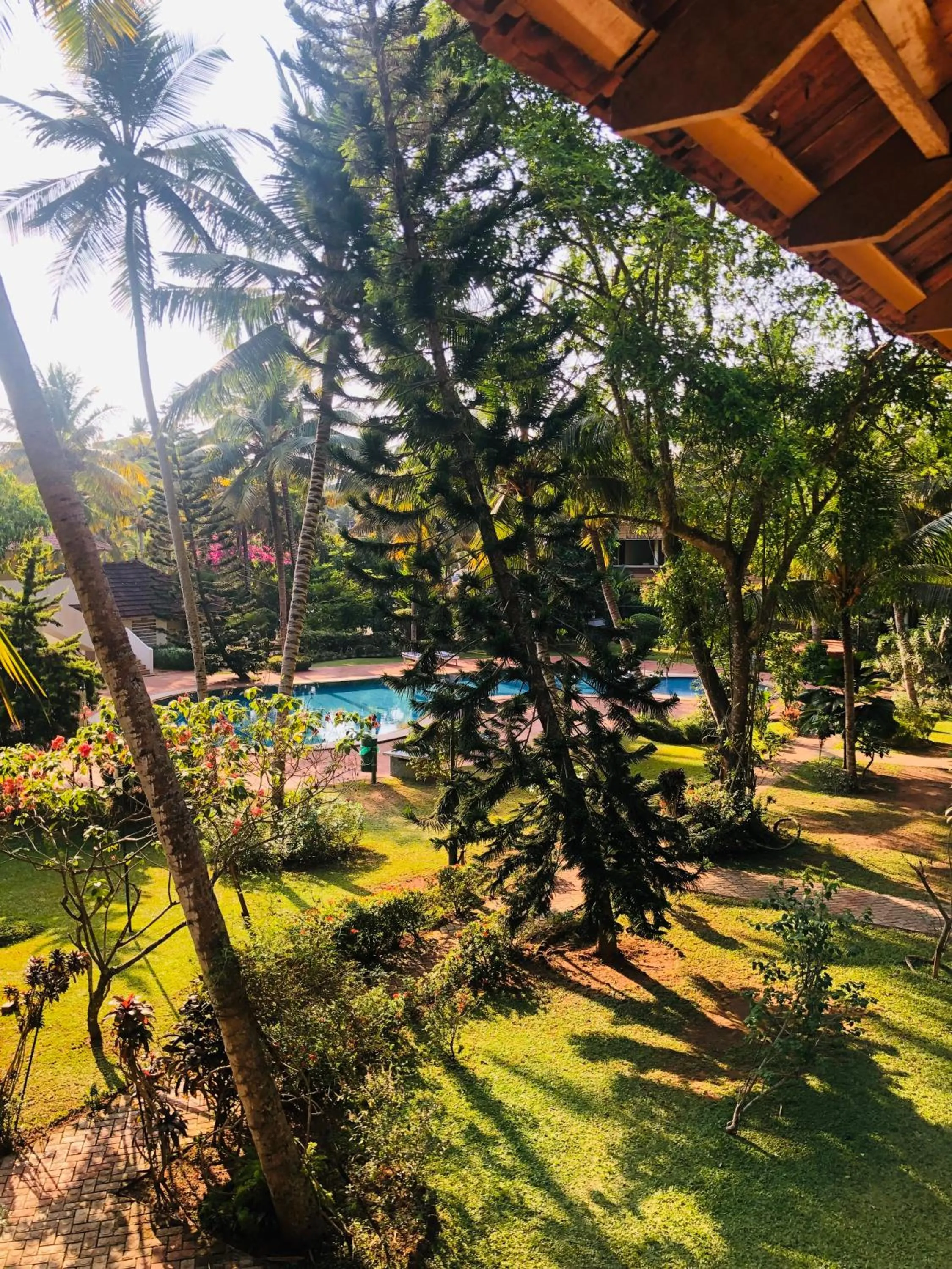 Pool view in Abad Harmonia Ayurvedic Beach Resort