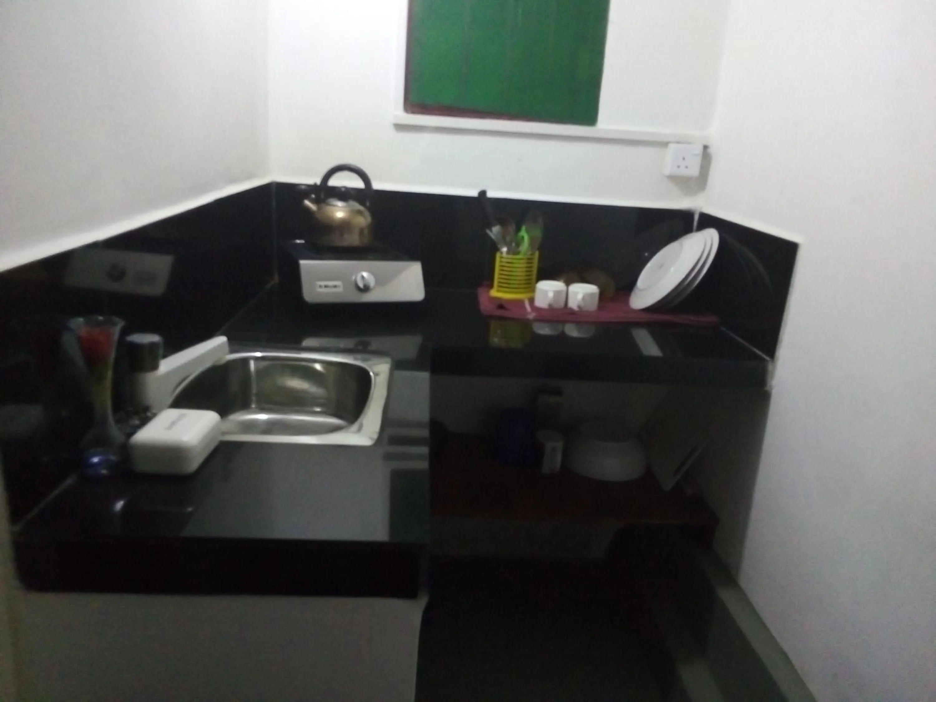 Kitchen or kitchenette in Villa Maleena