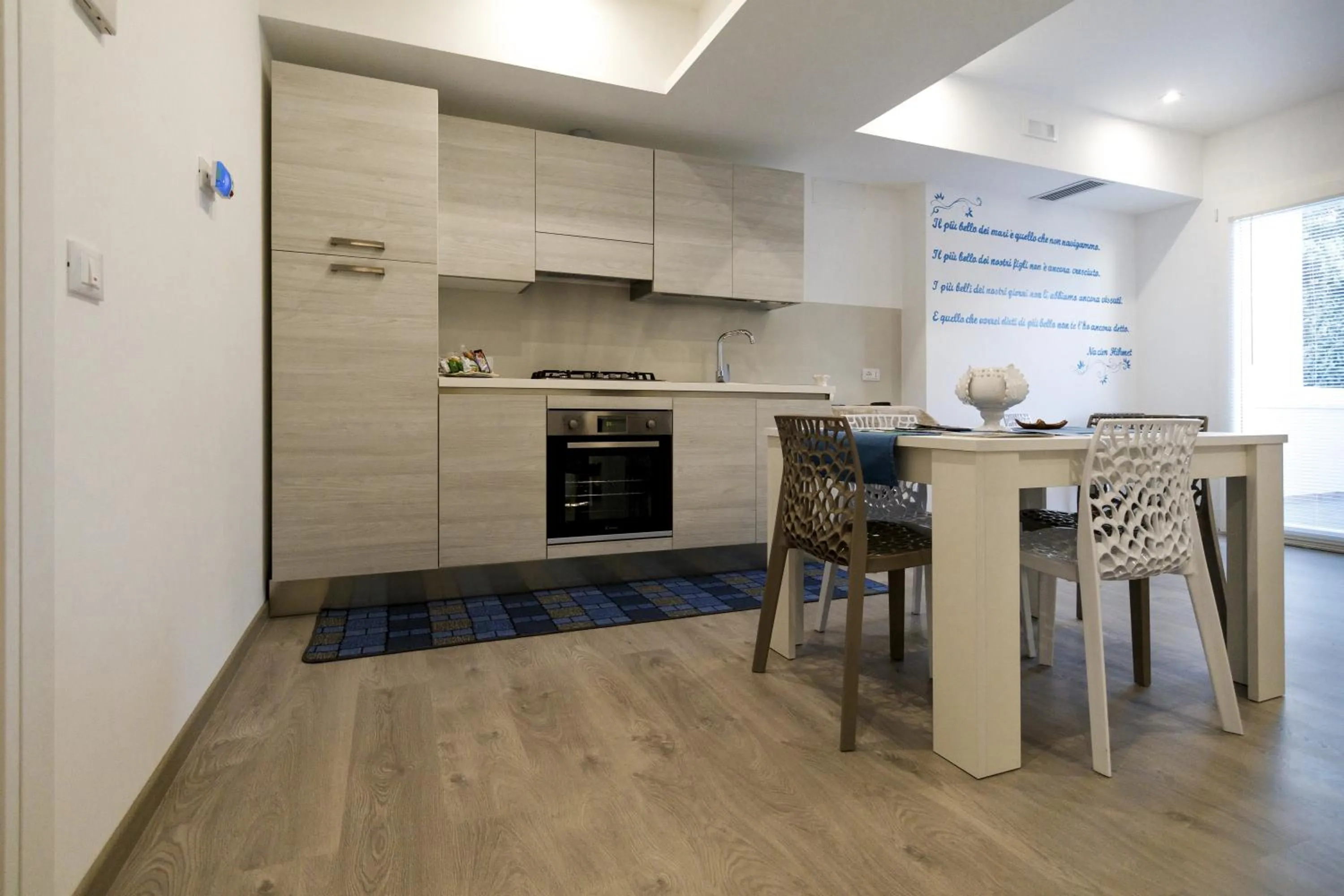 Kitchen or kitchenette in B&B Il più bello dei mari