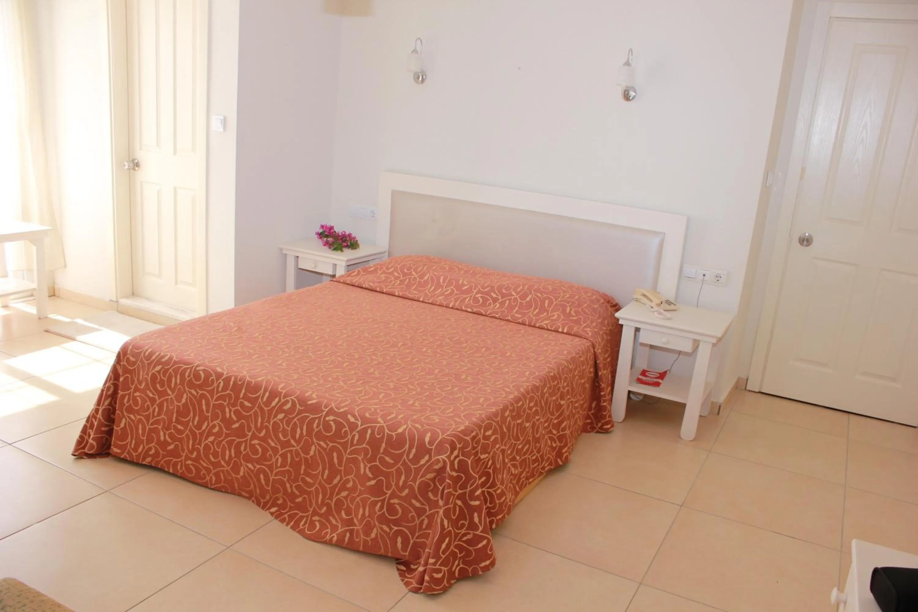 Decorative detail, Bed in Hotel Vanilla