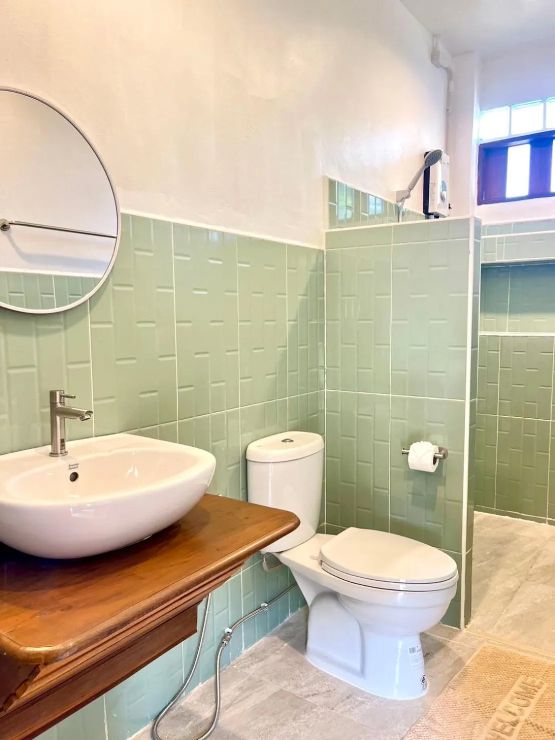 Toilet in Pai Flora Resort