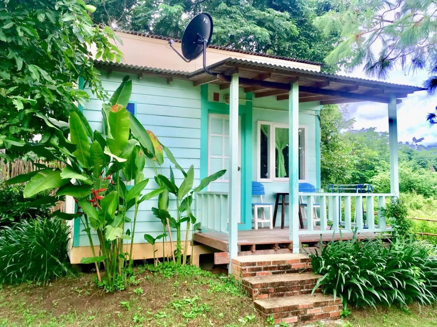 Property building in Pai Flora Resort