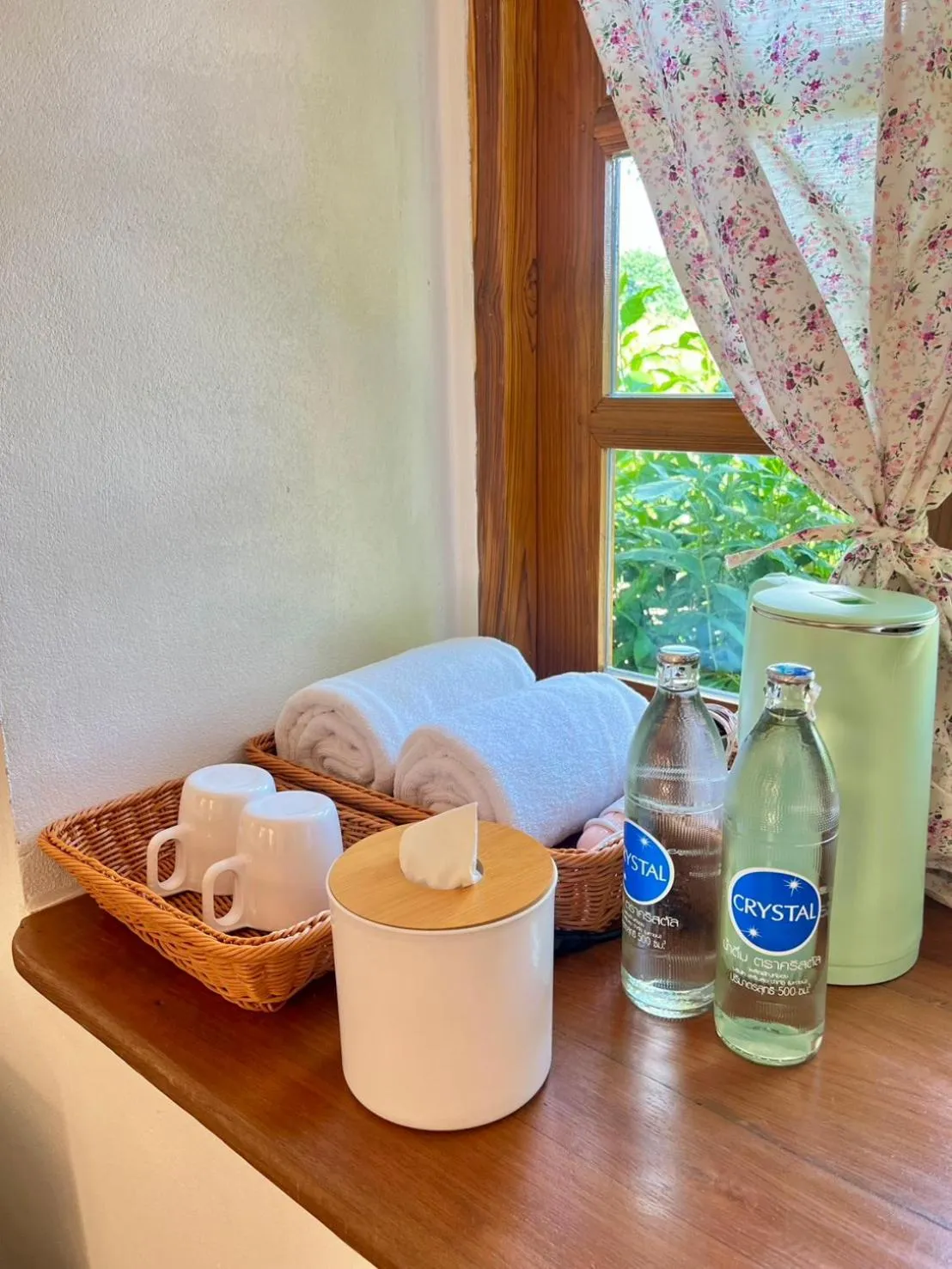 towels in Pai Flora Resort