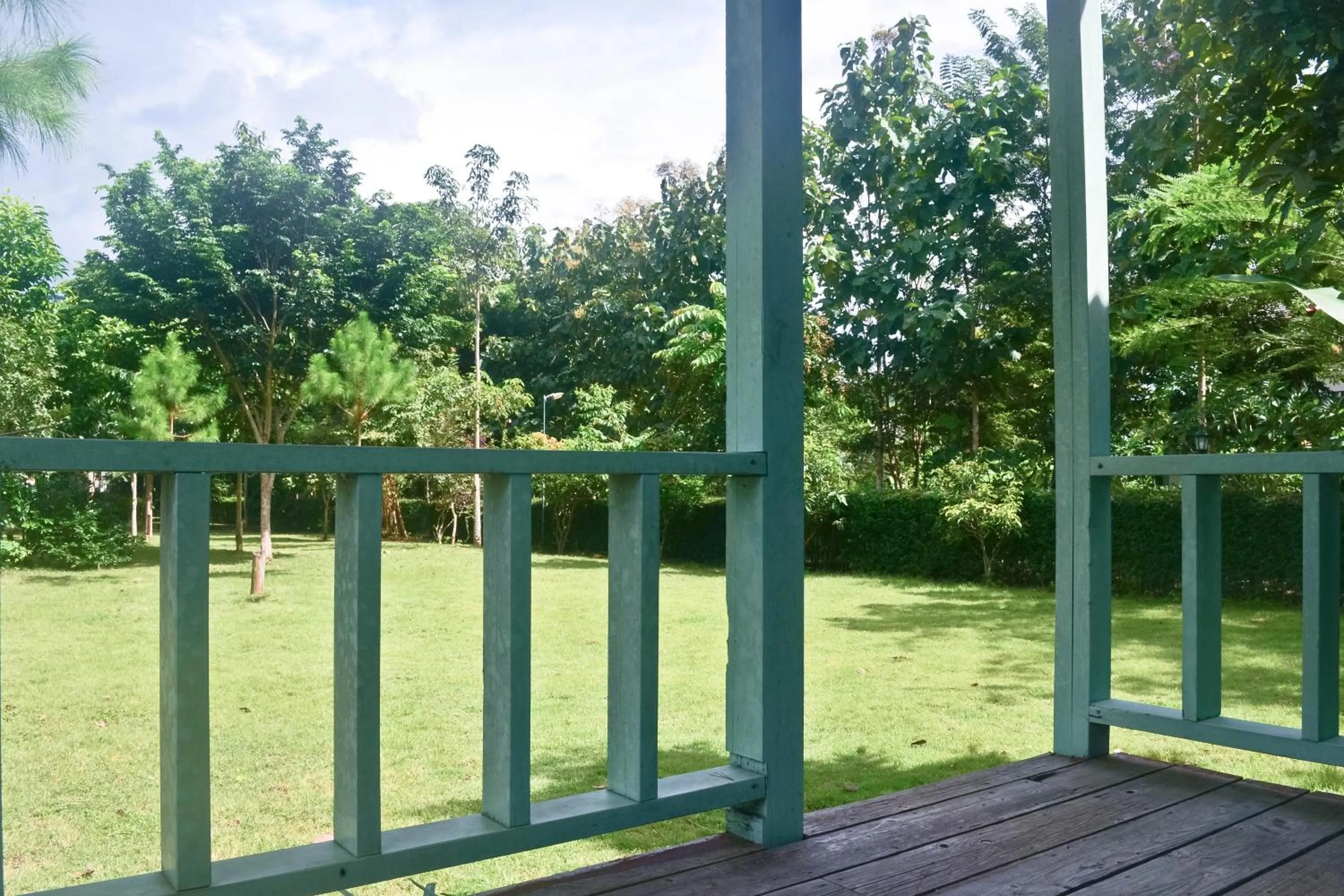 Garden view in Pai Flora Resort