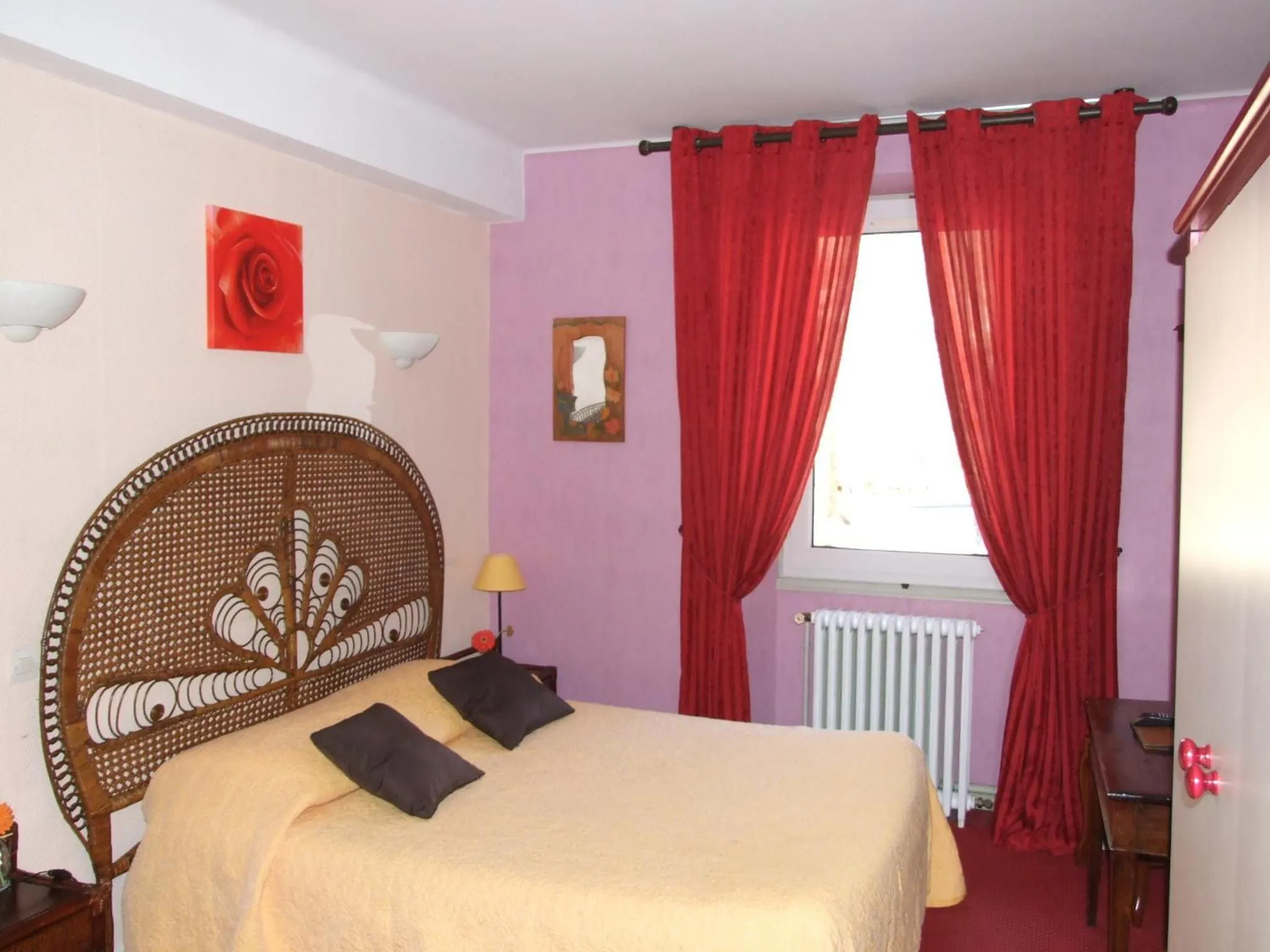 Photo of the whole room, Bed in Hôtel du Val d'Aure