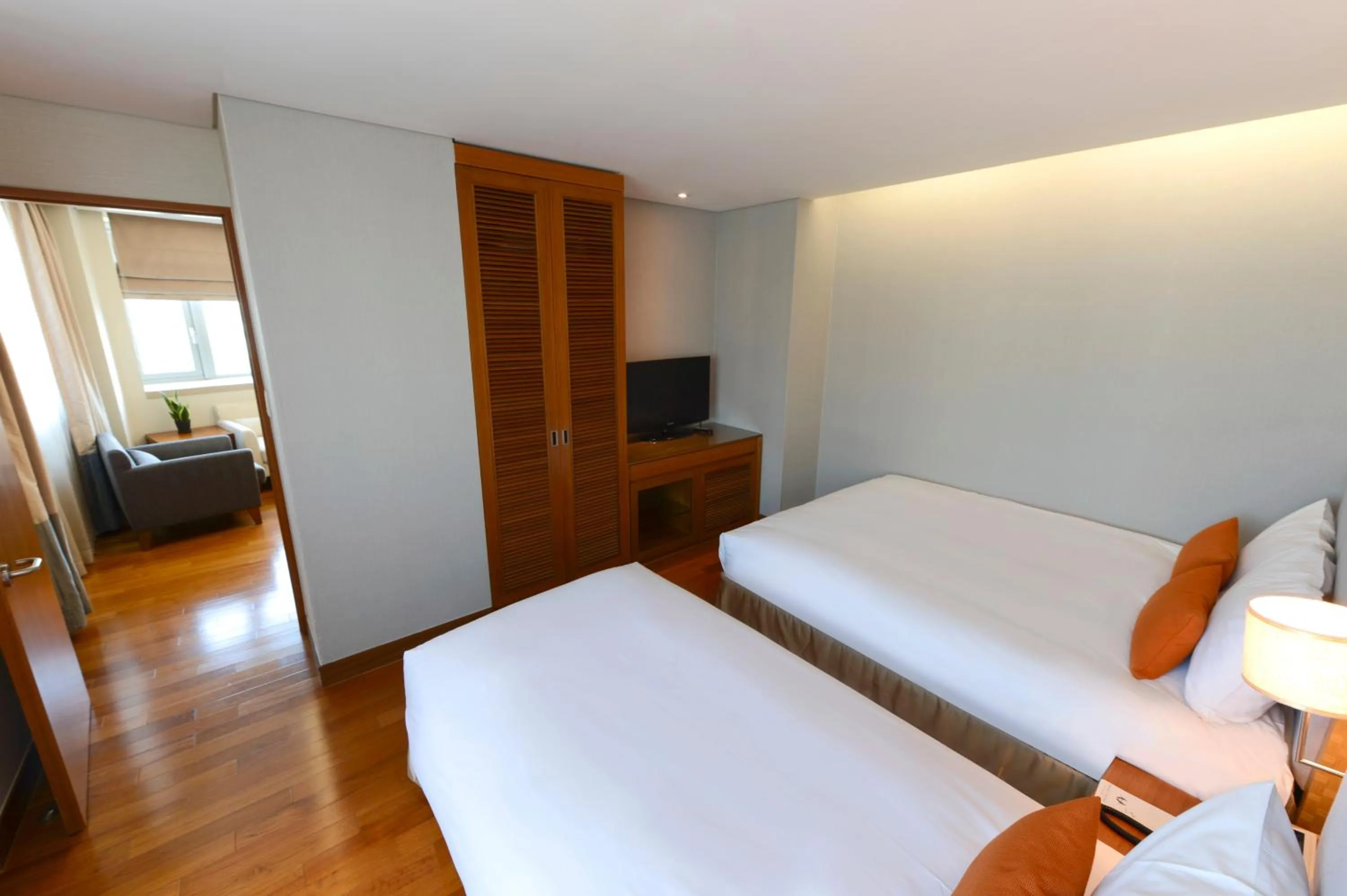 Bed in Hotel Prince Seoul