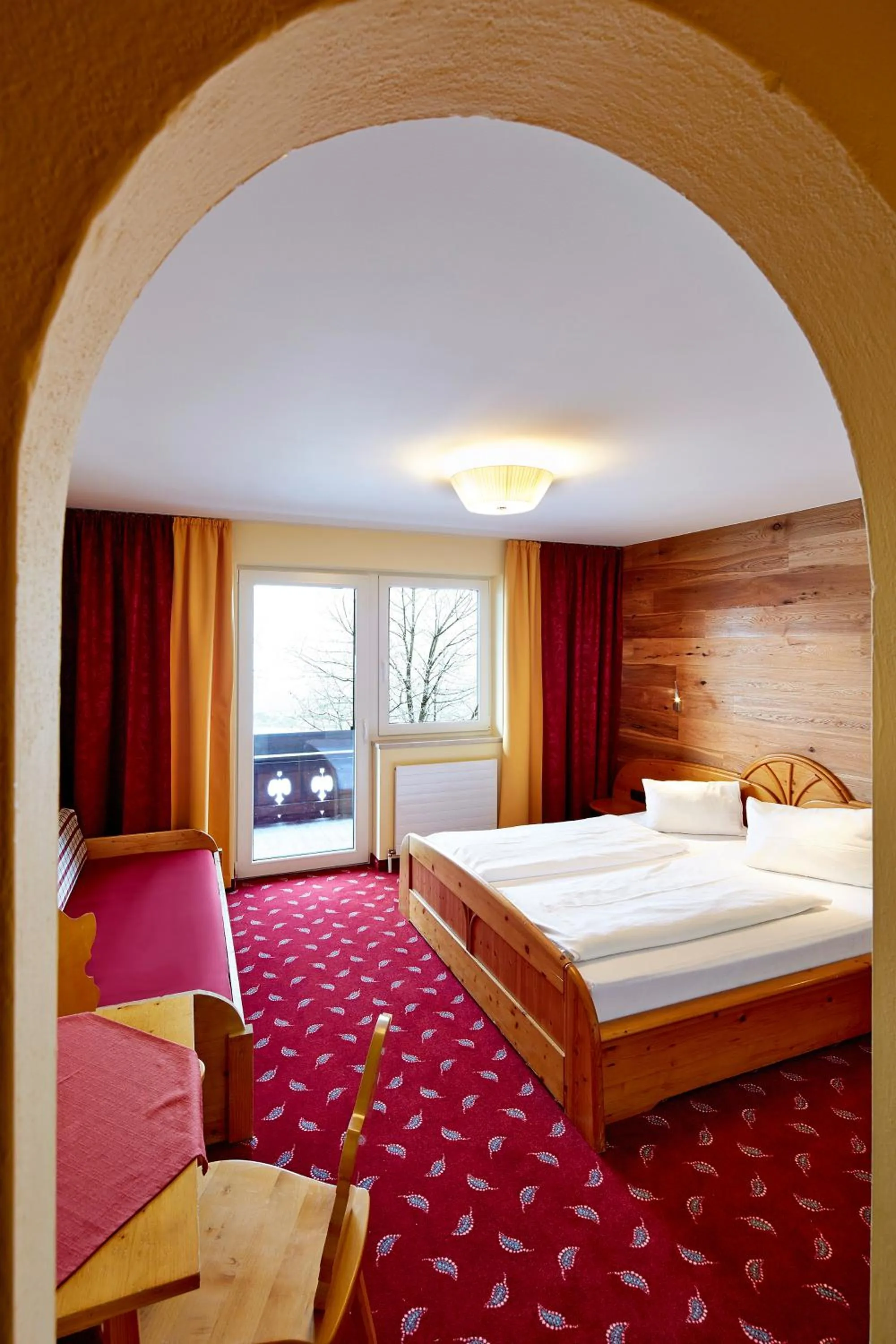 Bedroom, Bed in Hotel Wieser