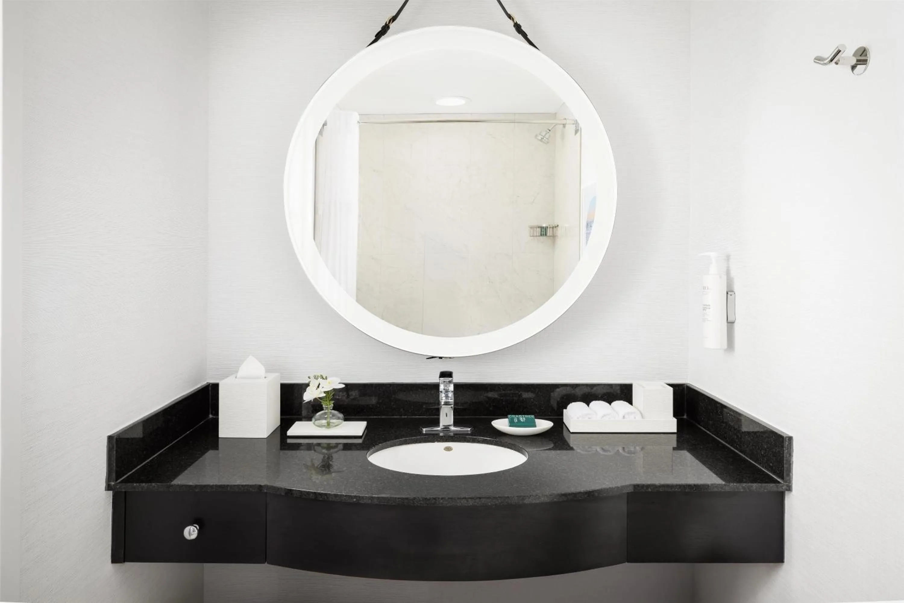 Bathroom in Hilton Boston Back Bay