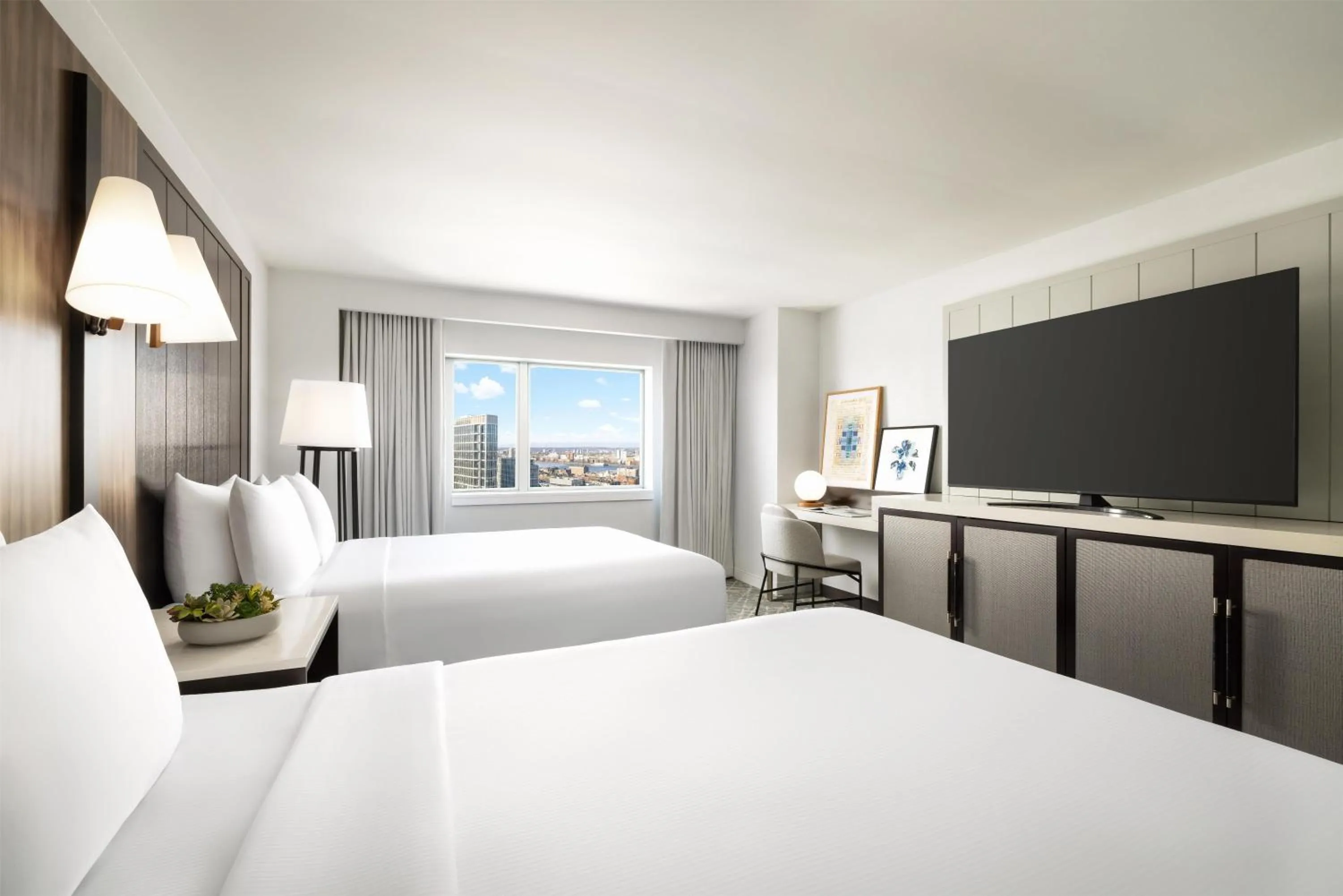 Bedroom, Bed in Hilton Boston Back Bay