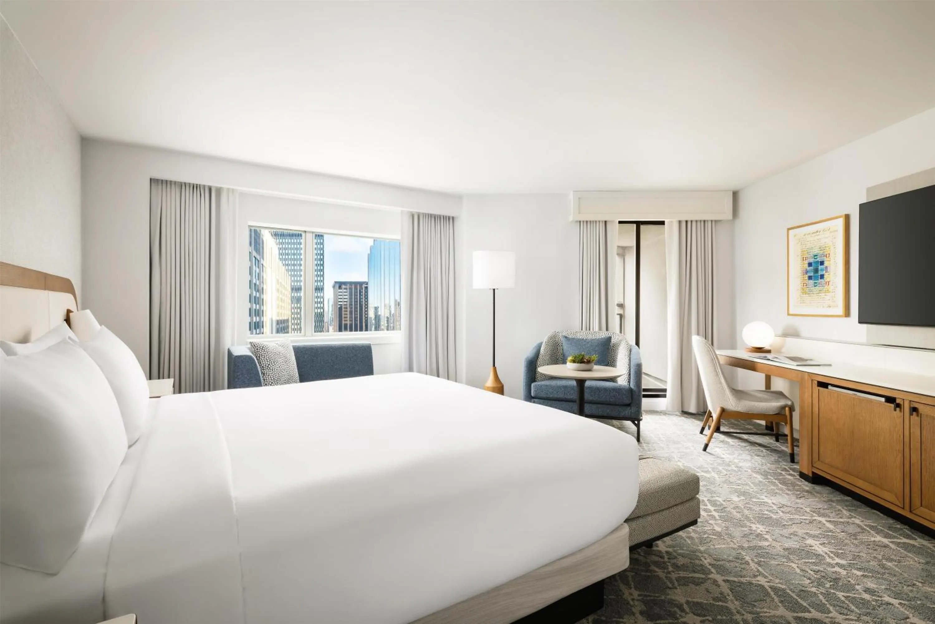 View (from property/room), Bed in Hilton Boston Back Bay