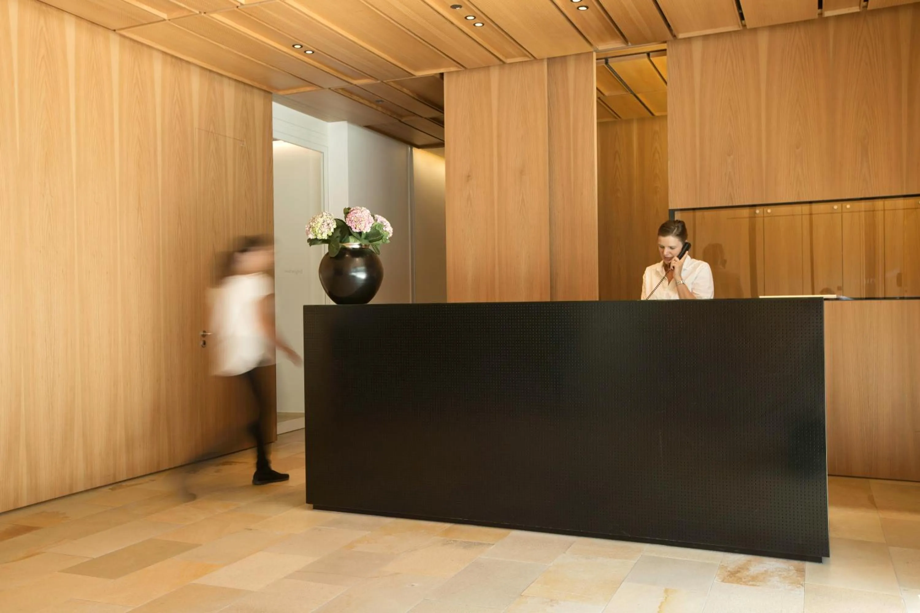 Lobby or reception in Hotel am See