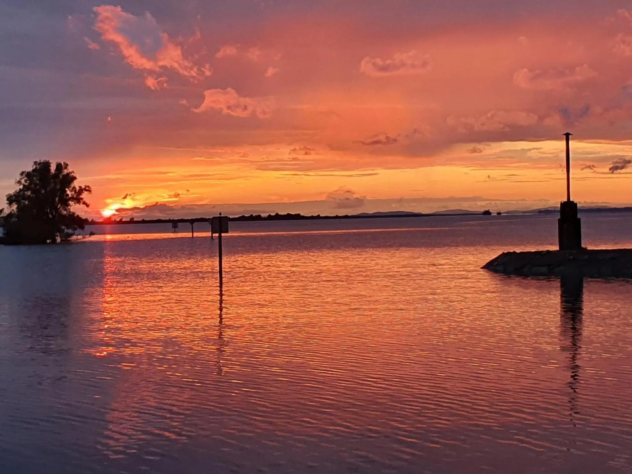 Sunset in Hotel am See