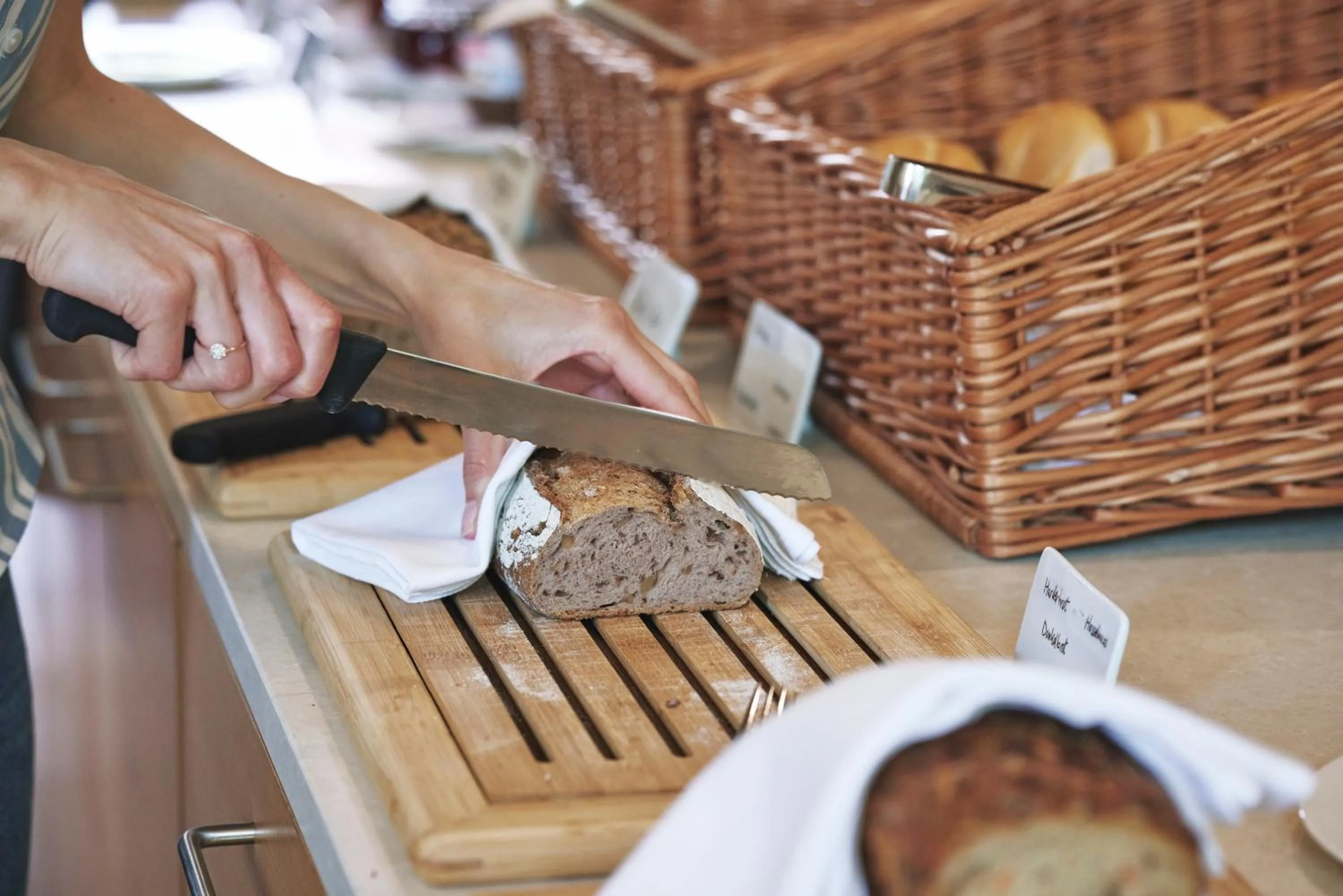 Buffet breakfast in Hotel am See