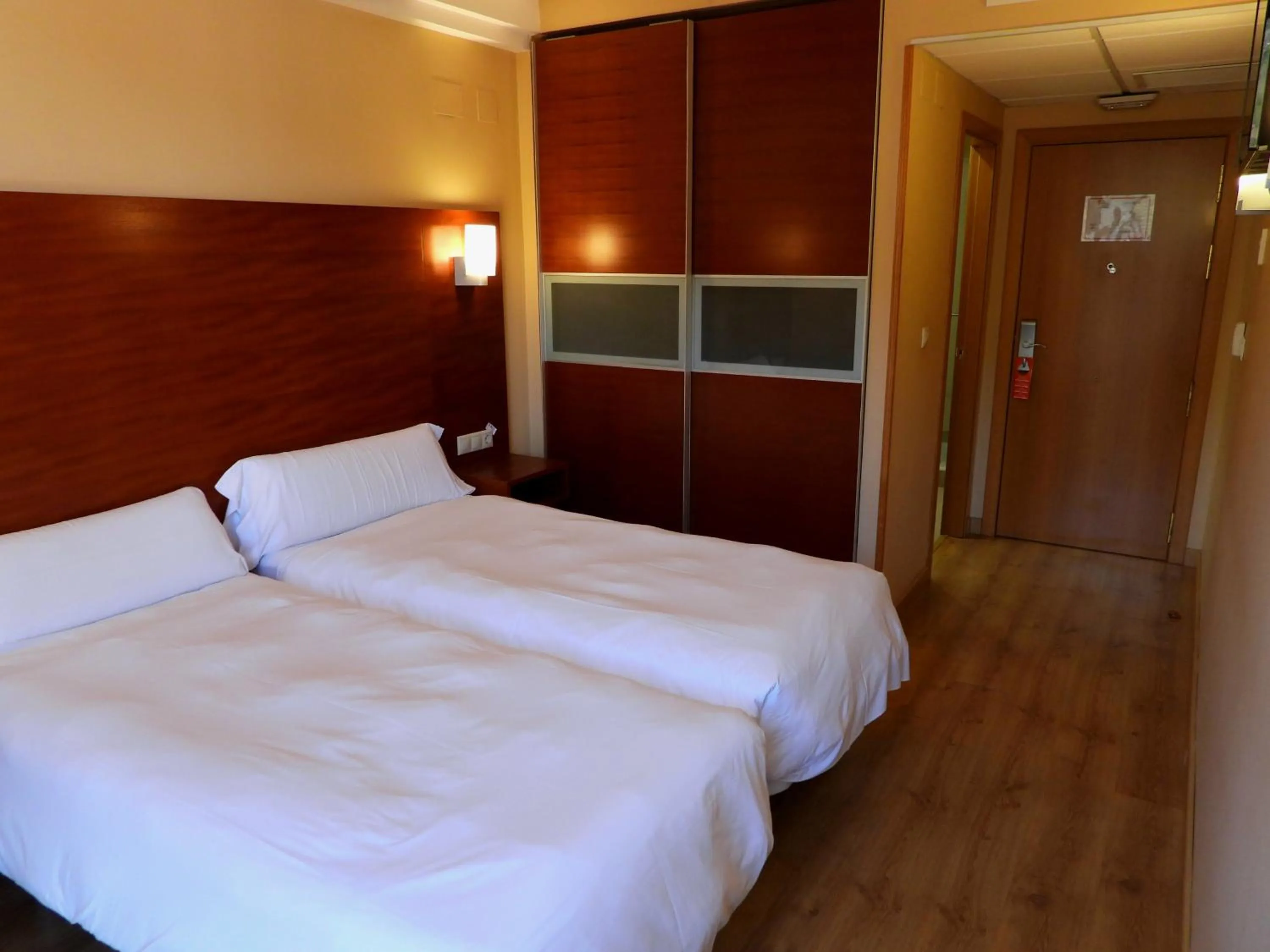 Bed in Hotel Ruta de la Plata de Asturias