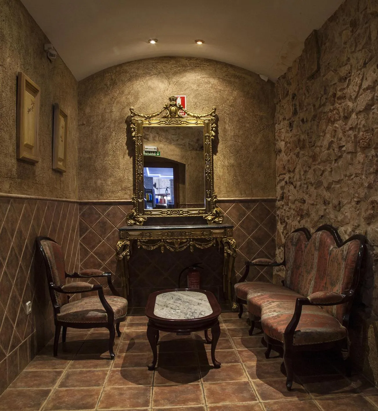 Bathroom in Hotel Restaurante Setos