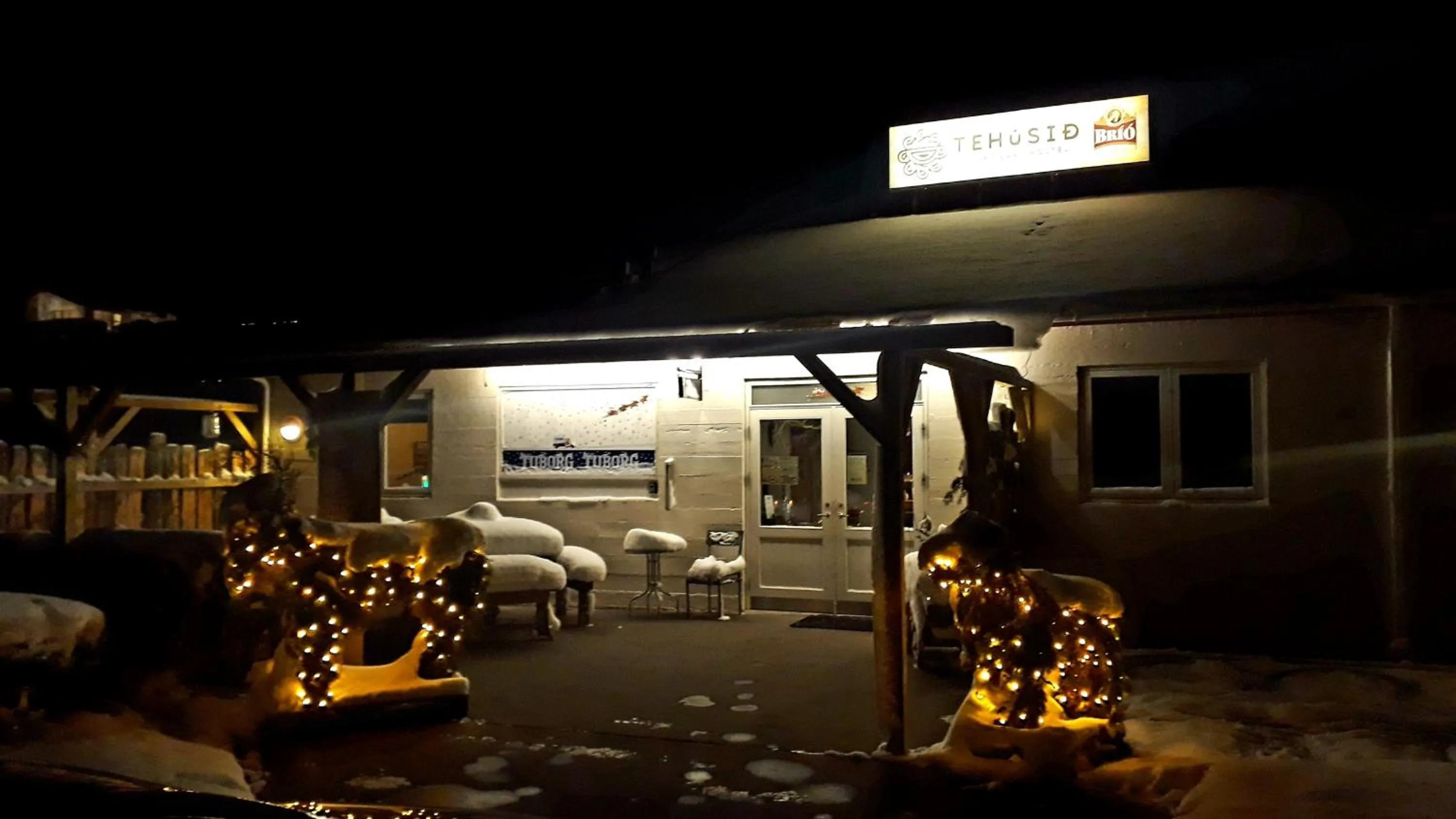 Property building in Tehúsið Hostel