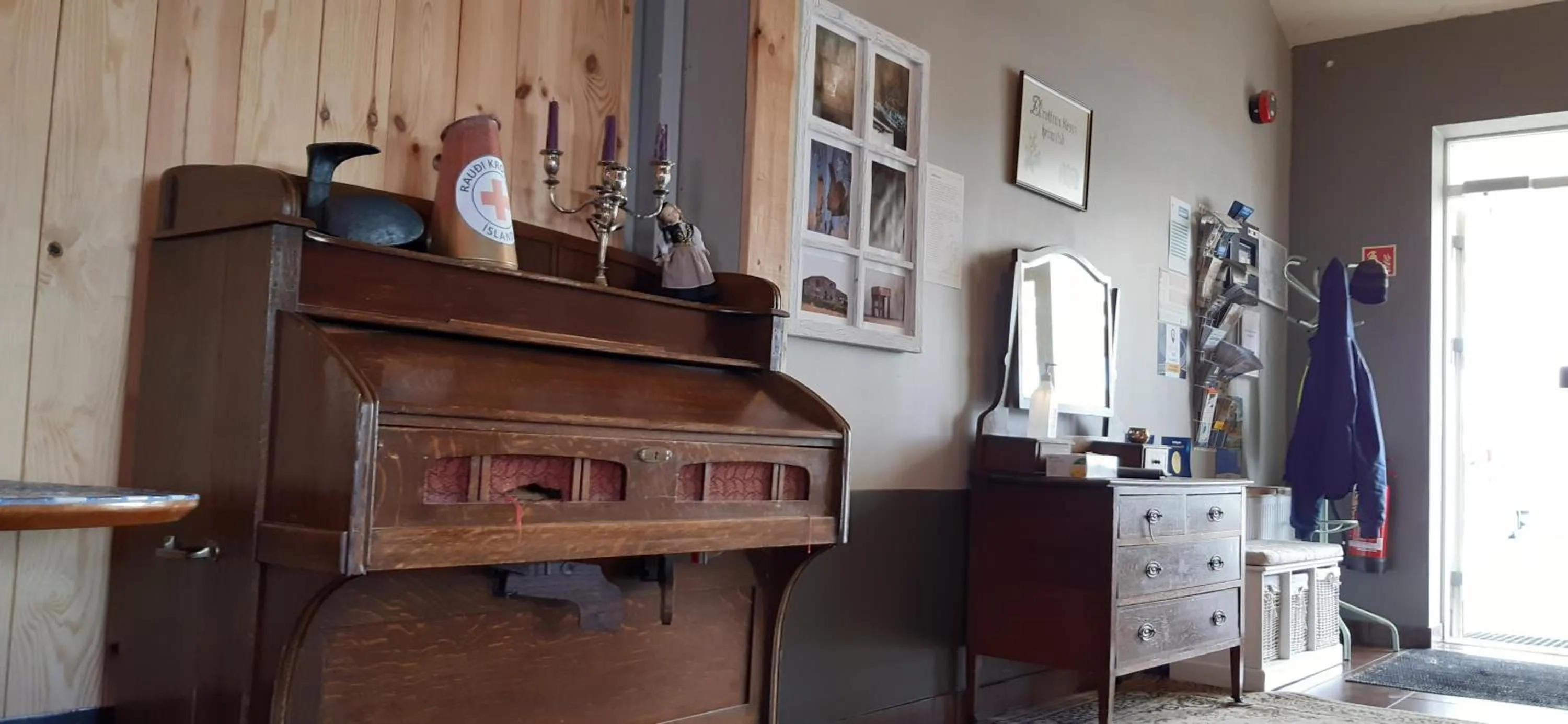 Coffee/tea facilities in Tehúsið Hostel